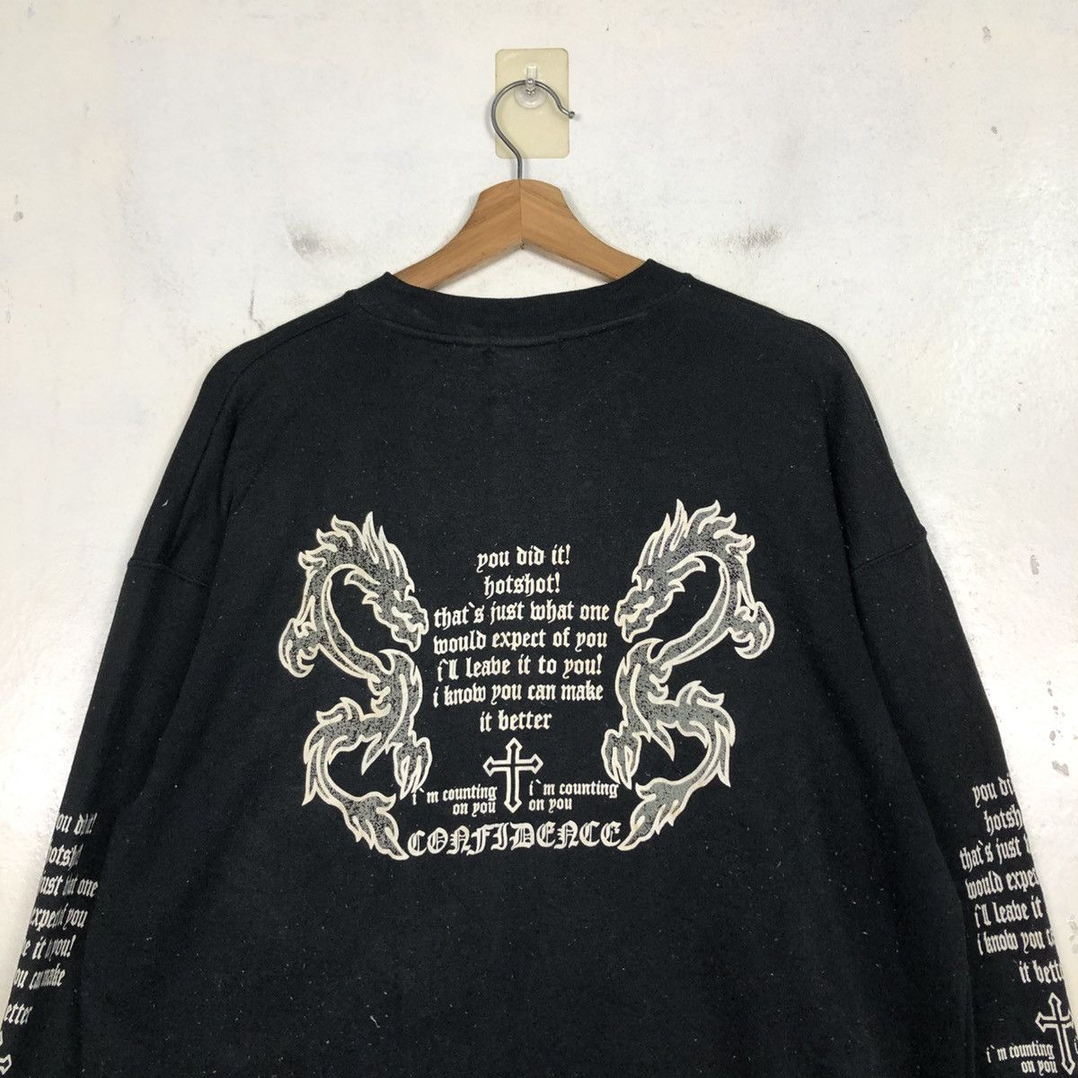 Hysteric Glamour 📌Third Wave Unlimited Sweatshirt Punk Design Size US M / EU 48-50 / 2 - 11 Thumbnail