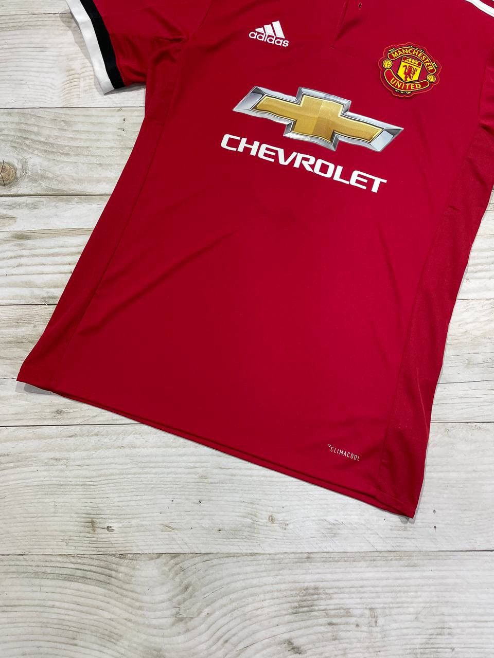 Adidas Adidas Manchester United 2017 2018 Paul Pogba #6 Home Shirt Size US S / EU 44-46 / 1 - 6 Thumbnail