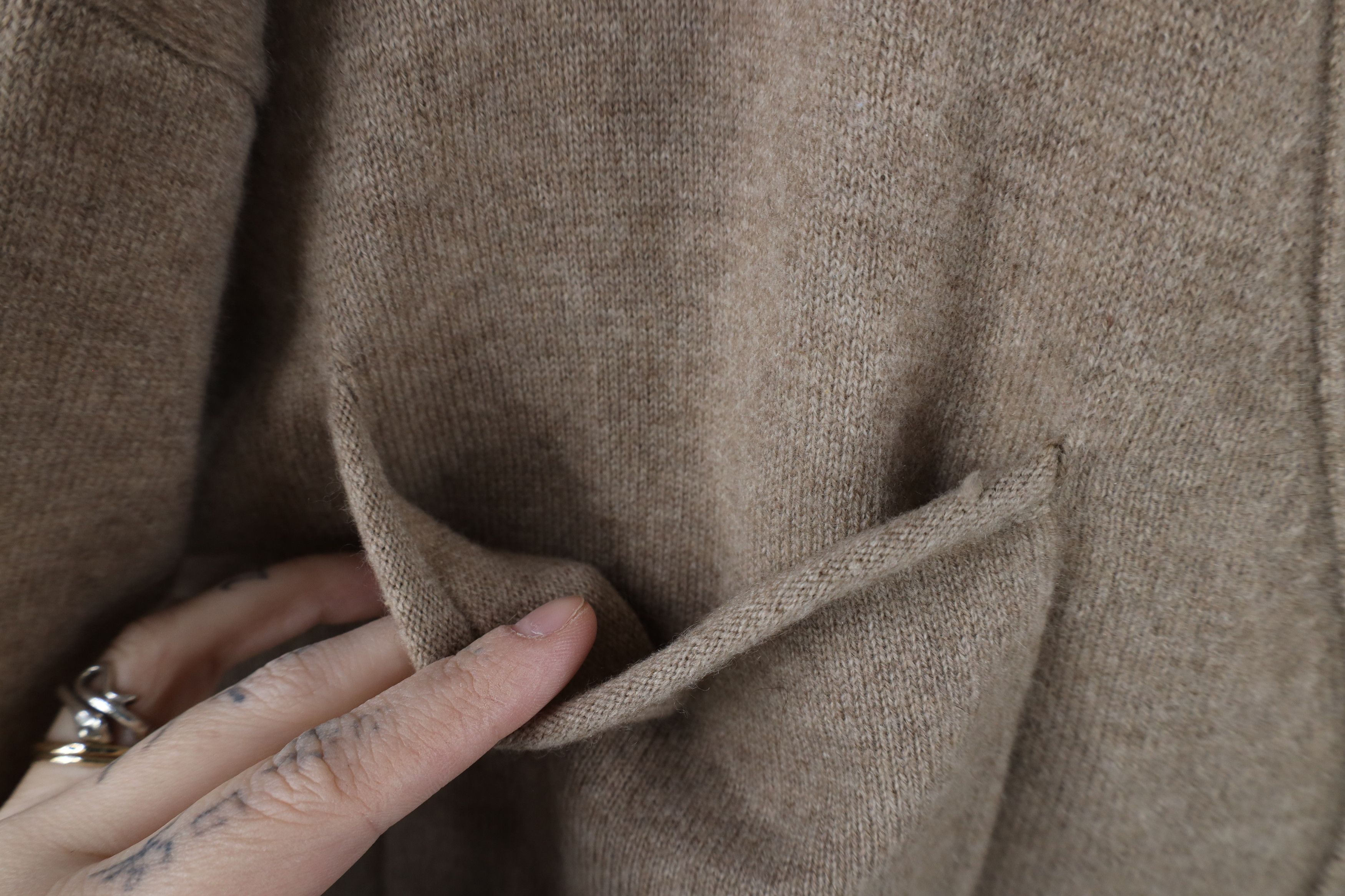 Madewell × Vintage Madewell (Re)sponsible Cashmere Knit Upton Cardigan Sweater Size S / US 4 / IT 40 - 5 Thumbnail