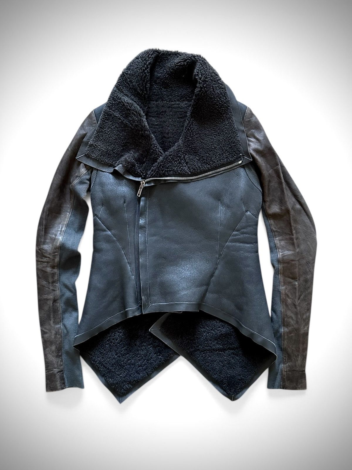 Rick Owens Rick Owens Lambskin Naska Jacket - O&M late 2000’ Size M / US 6-8 / IT 42-44 - 1 Thumbnail