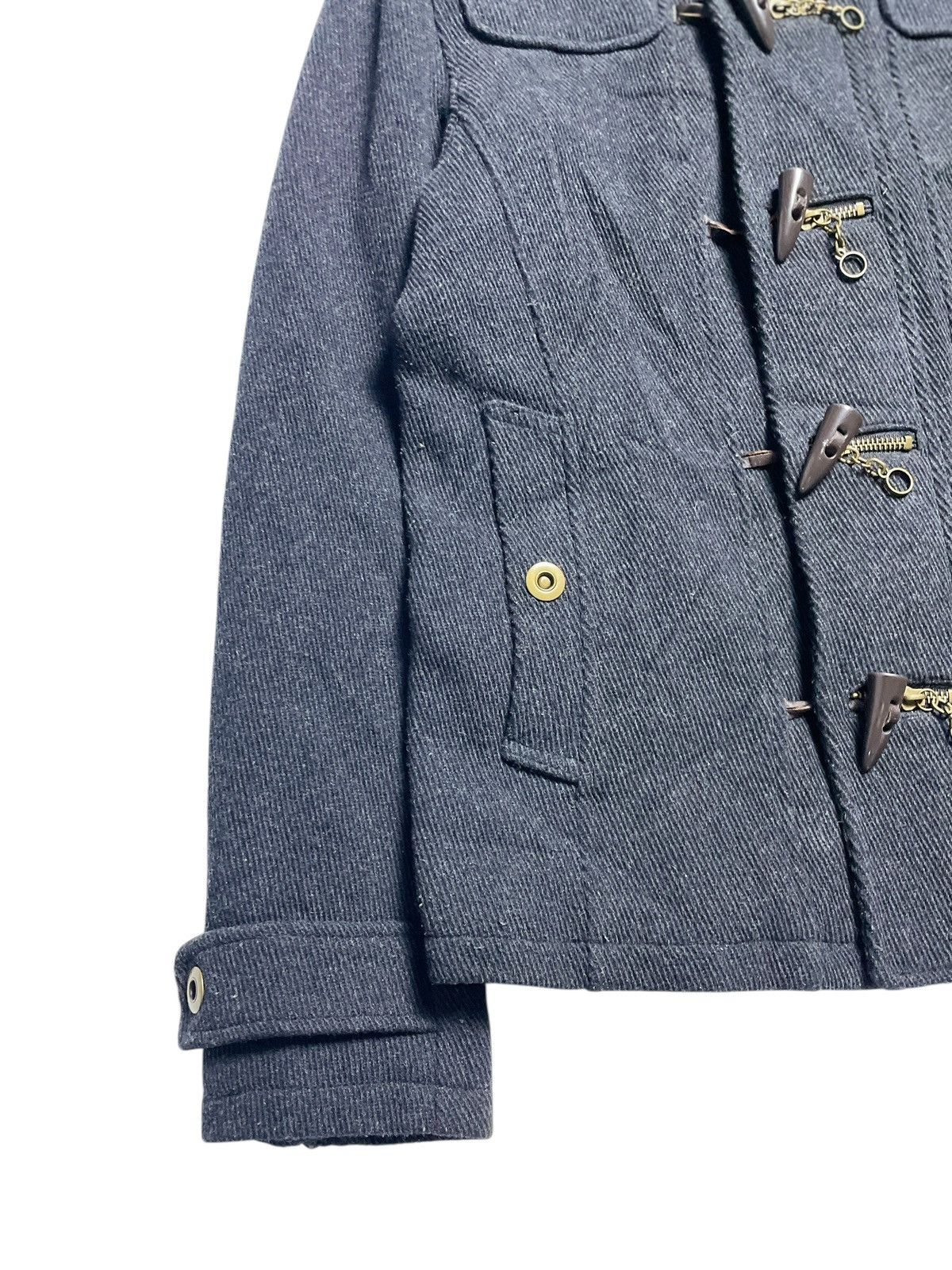 BUFFALO BOBS 2000’s Semantic Design - Vkei Style Toggle Fur Parka Jacket Size US M / EU 48-50 / 2 - 8 Thumbnail