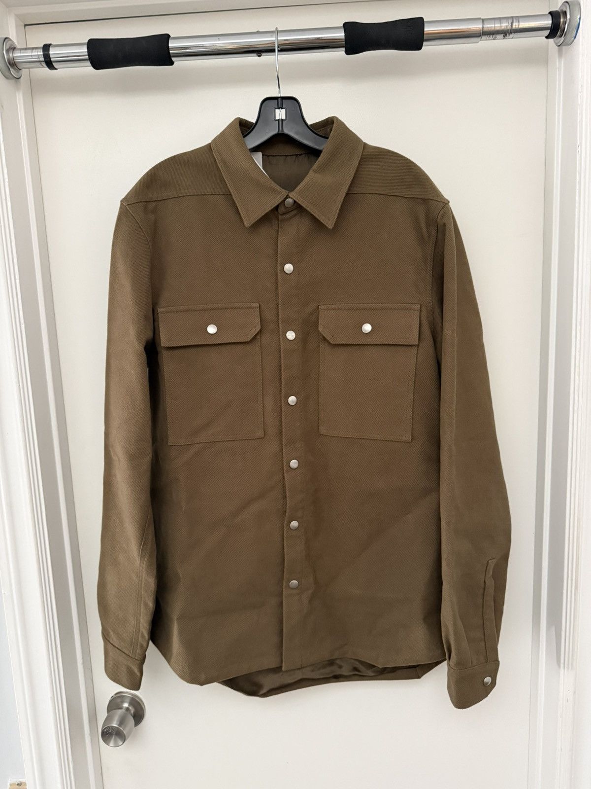 Rick Owens Tecuatl ss20 Twill Outershirt Overshirt Pyramid 