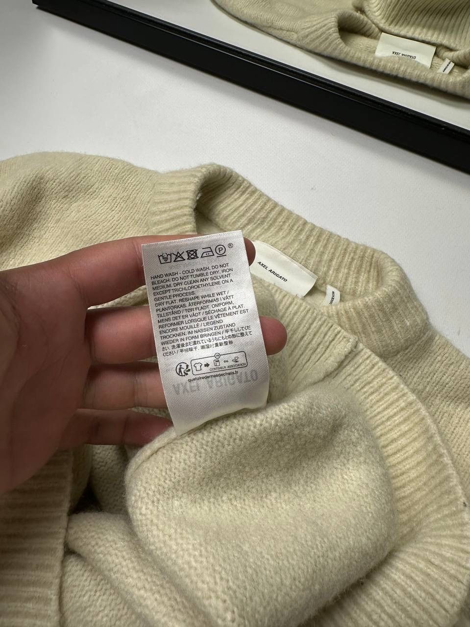 Axel Arigato Axel Arigato Wool Sweater Ami Logo Vibe Size US M / EU 48-50 / 2 - 7 Thumbnail