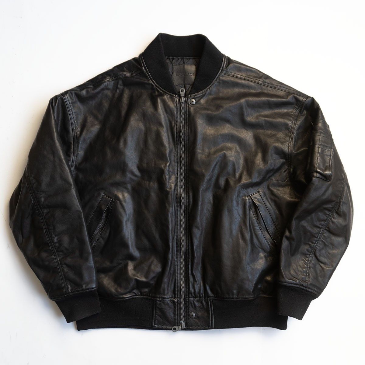 Isamu Katayama Backlash Isamu Katayama Backlash Oversized Leather Blouson Jacket Size F Size US XXL / EU 58 / 5 - 1 Thumbnail