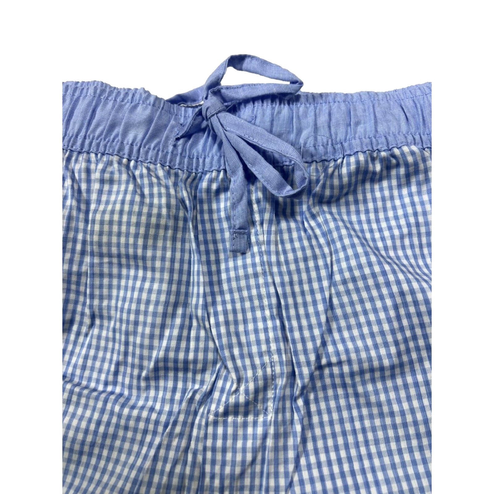 Vintage CYZ Boxers Men 100% Cotton Poplin 4 PCS Grey & White / Light Blue & White Medium Adult Mens Size 40R - 3 Thumbnail