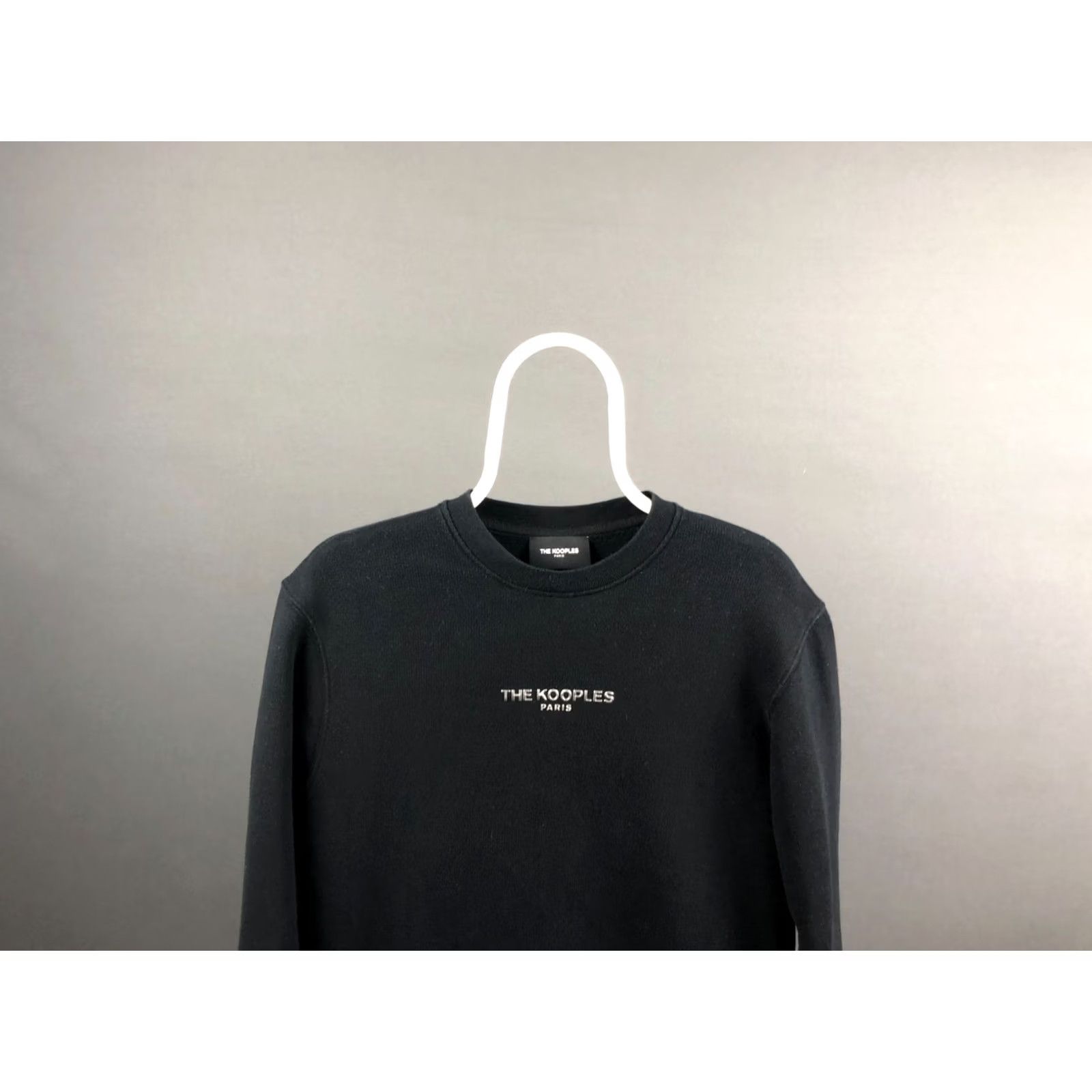 The Kooples The Kooples Sweatshirt Logo Black Cotton Modal Elastane Crew Neck Long Sleeve Women Size 0 Regular Pullover Shirt Vintage No Size XS / US 0-2 / IT 36-38 - 4 Thumbnail
