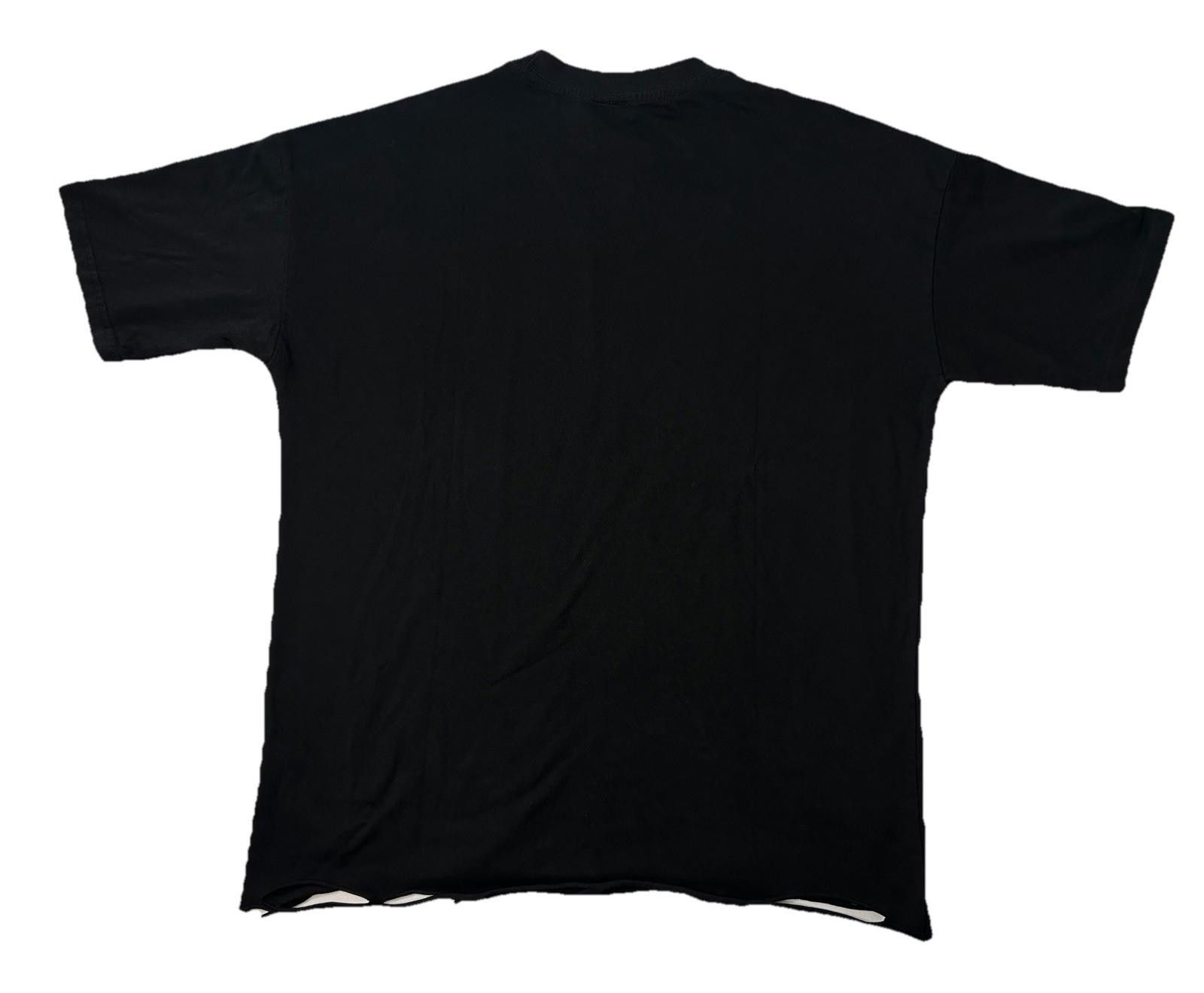 Anthony Vaccarello Vancarhell Distressed Grunge Black Shirt Medium Oversized Size US M / EU 48-50 / 2 - 2 Thumbnail