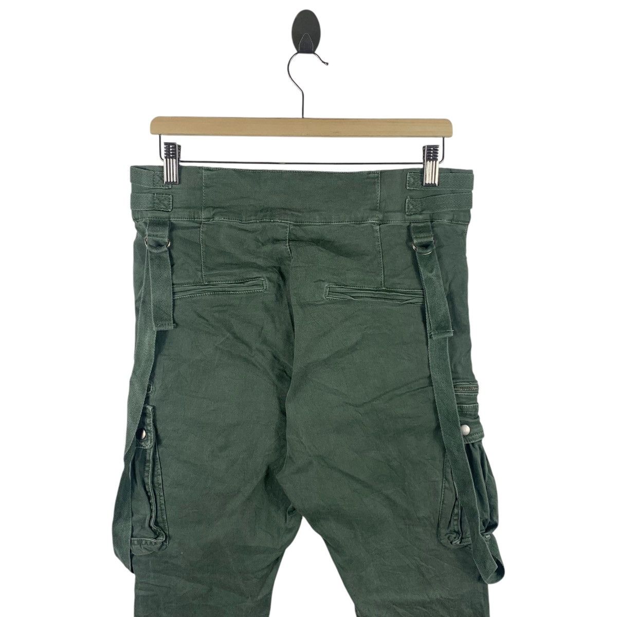 Japanese Brand MELLY & CO bondage cargo pants Size US 32 / EU 48 - 14 Thumbnail