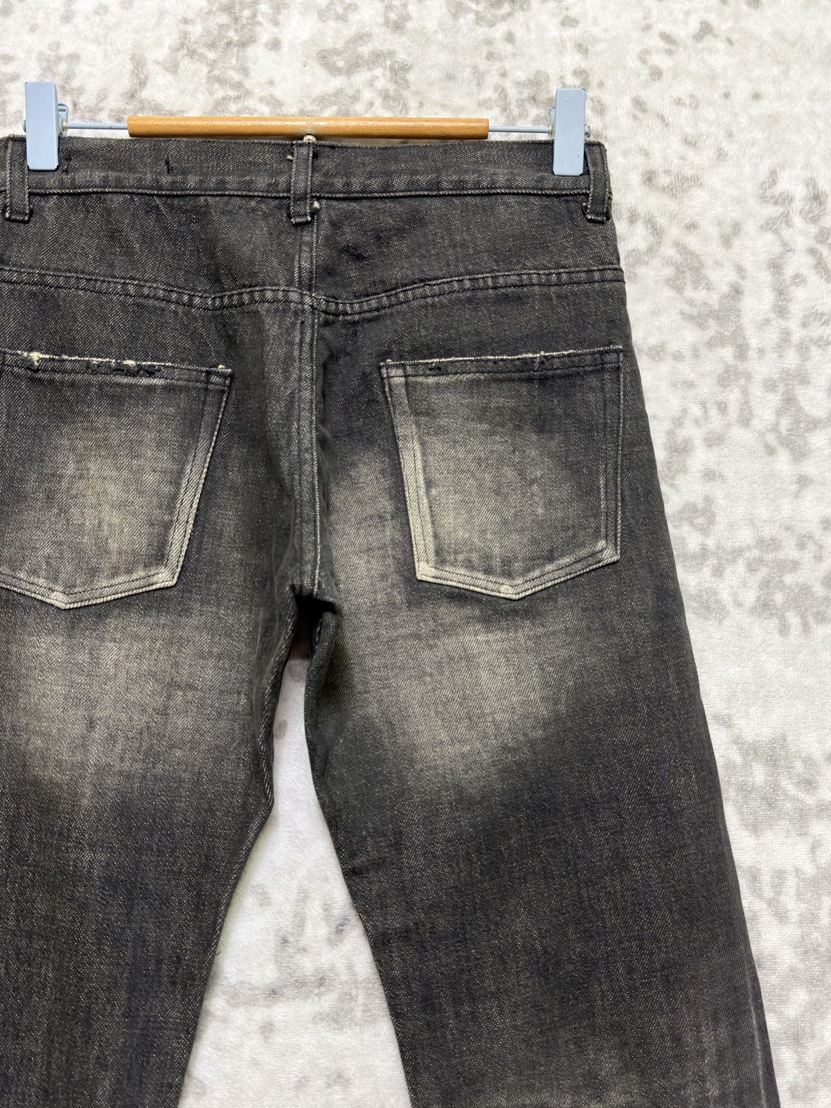 Hysteric Glamour Y2K SOS TE NUTO Distressed Skinny Jeans Japanese Denim Size US 26 / EU 42 - 11 Thumbnail