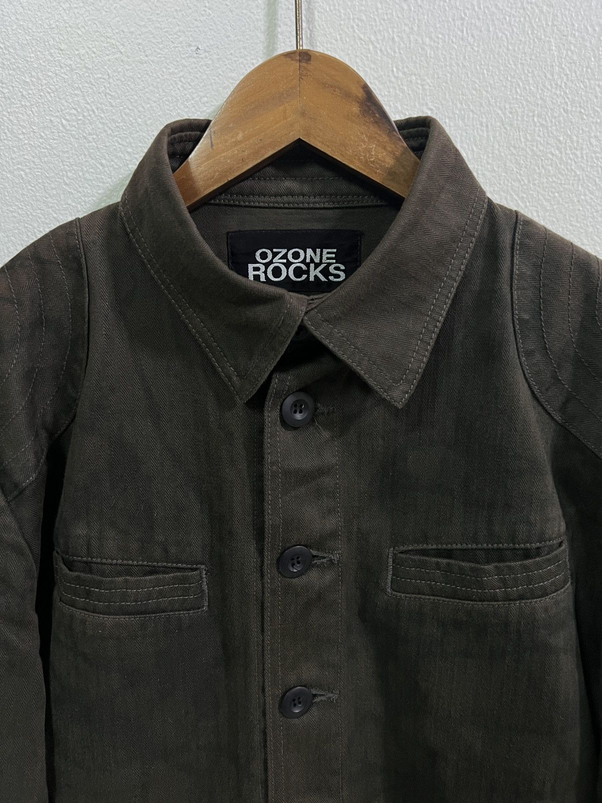 Hysteric Glamour HBT 90s OZONE ROCKS By Hysteric Glamour Jacket Size US M / EU 48-50 / 2 - 2 Thumbnail