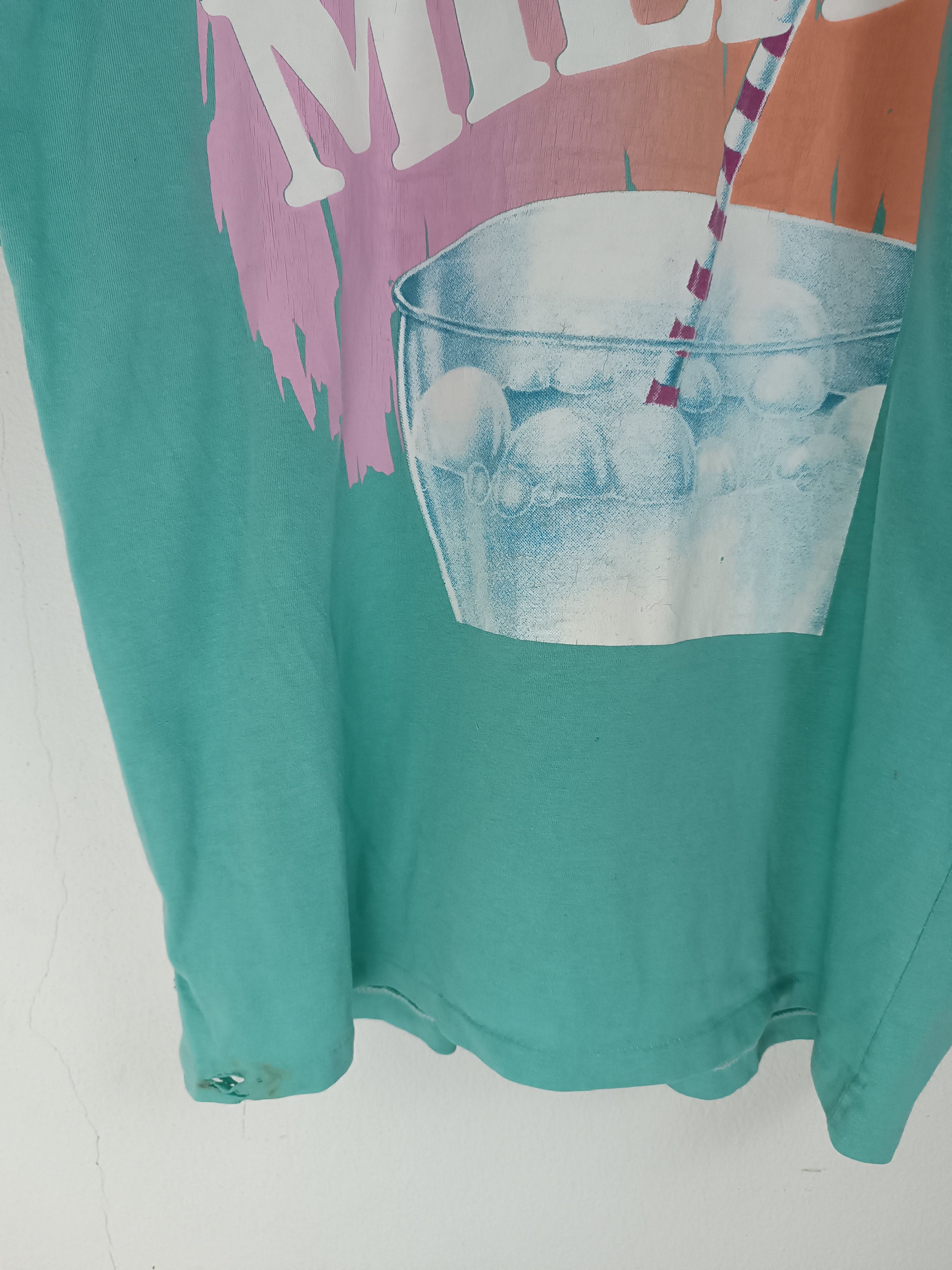 Vintage VINTAGE 90'S MILK SPECIAL TOUCH OF PARADISE TEE VERY RARE Size US M / EU 48-50 / 2 - 12 Thumbnail