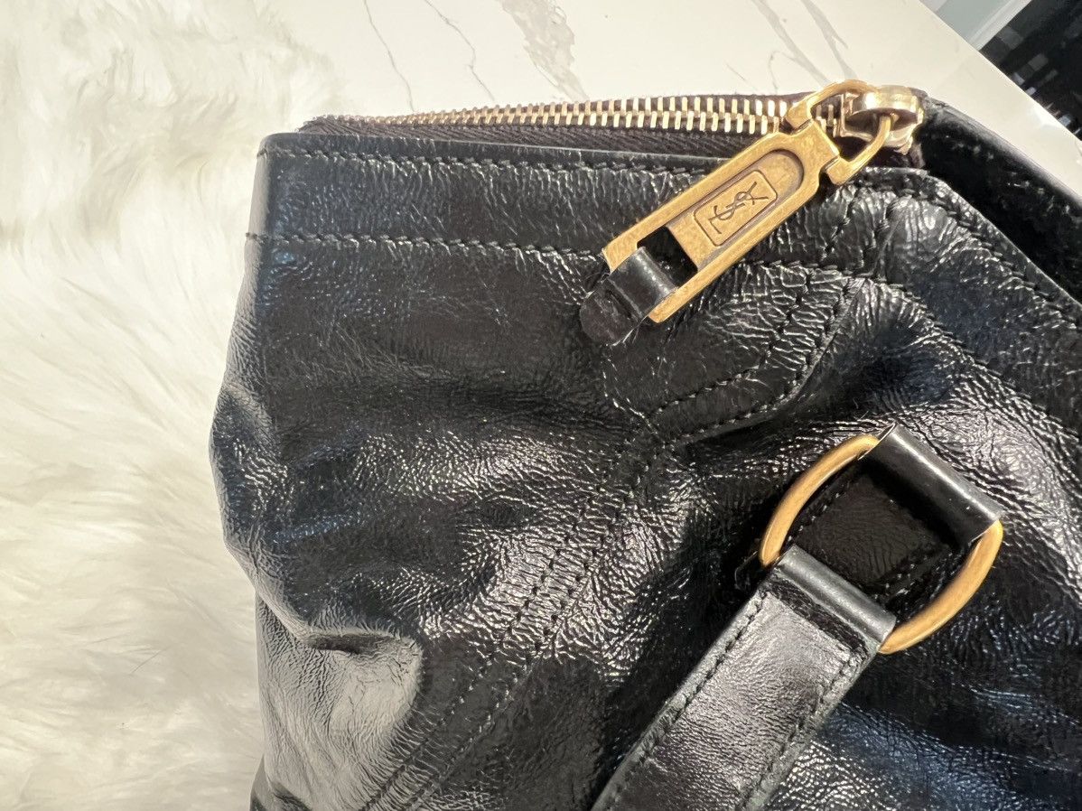 Yves Saint Laurent Yves Saint Laurent Roady Tote – Black – Pre-Hedi Slimane Era Size ONE SIZE - 5 Thumbnail