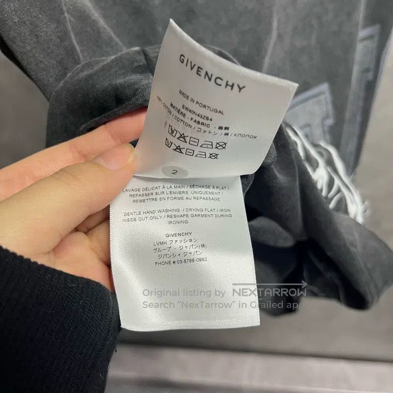 Givenchy Givenchy Grey Logo Printed Inverted Effect Short Skirt Size XXS / US 00 / IT 34 - 4 Thumbnail