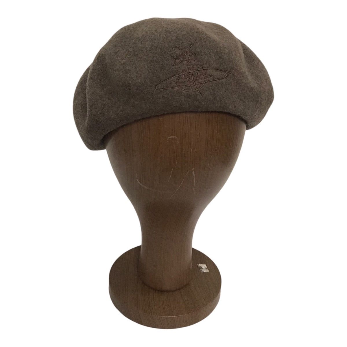 Vivienne Westwood Vivienne Westwood Wool Beret/Beige Hat Size ONE SIZE - 1 Thumbnail