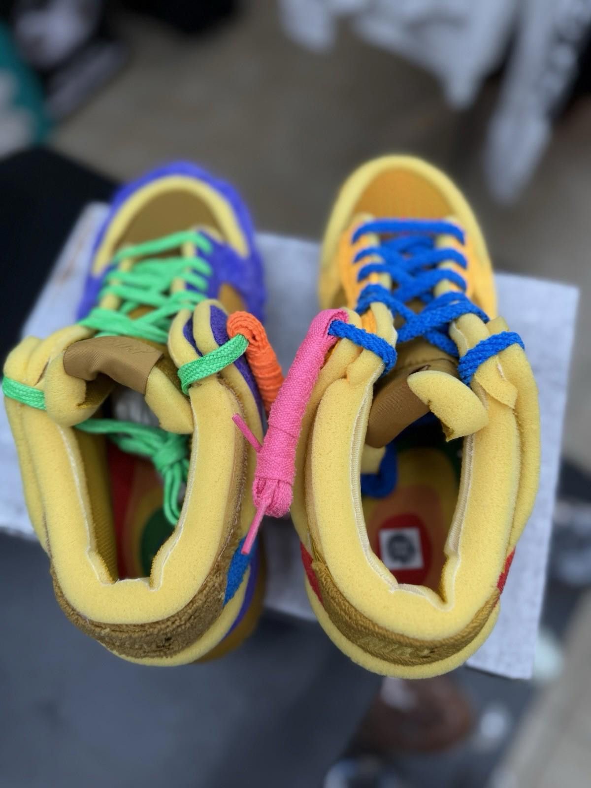 Nike Size 9.5 Cactus Plant Flea Market x Dunk Swamp Sponge Purple Size US 9.5 / EU 42-43 - 7 Thumbnail