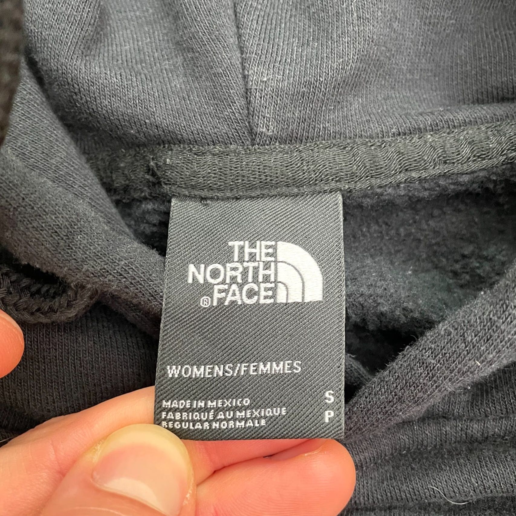 The North Face The North Face Hoodie Small Black Pullover Fleece Graphic Sweatshirt Womens Size S / US 4 / IT 40 - 4 Thumbnail