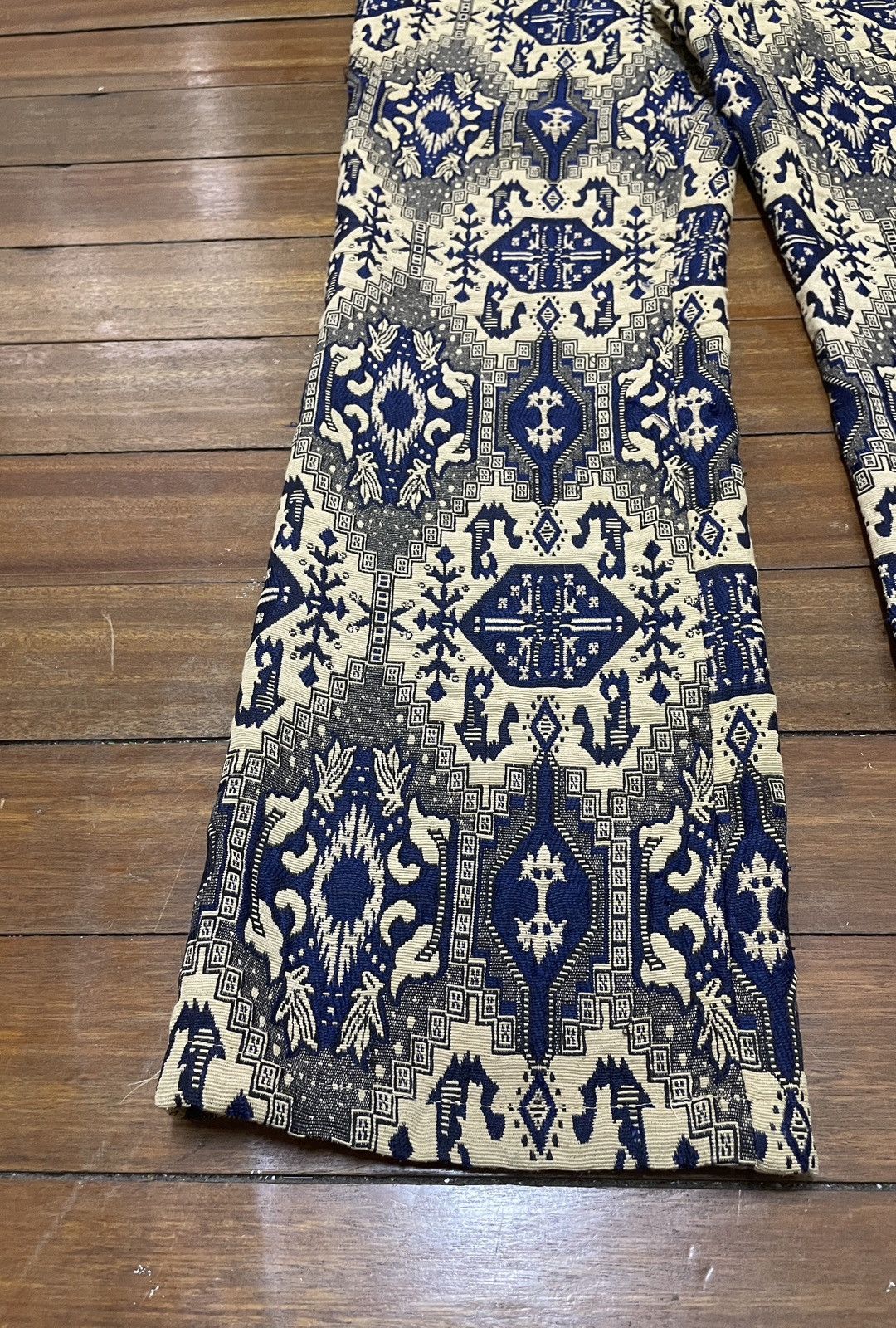 Japanese Brand Rare Design Vintage Japanese Brand Fafatt Navajo Pants 1990s Size US 29 - 5 Thumbnail
