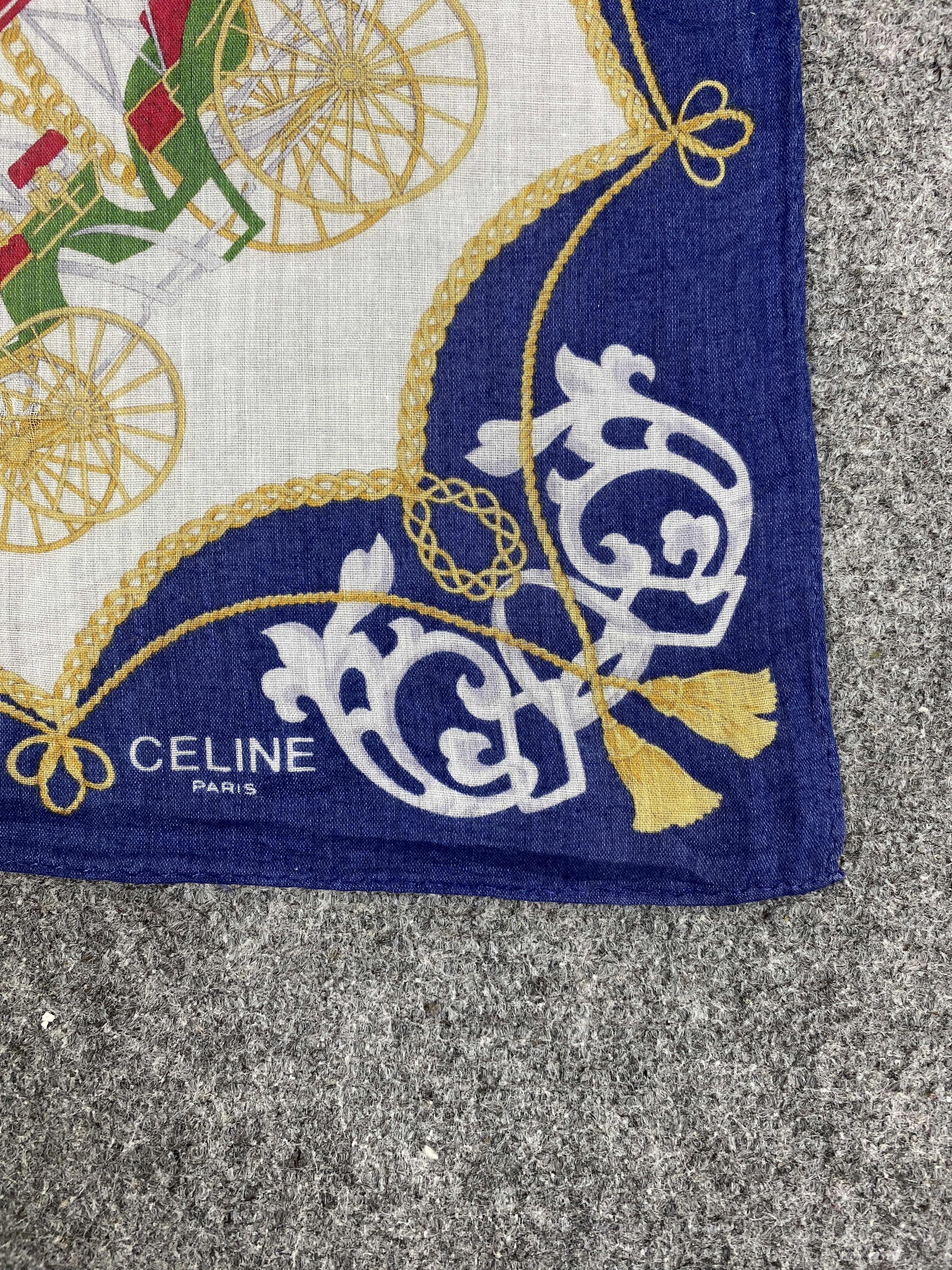 Celine Celine Paris Handkerchief / Neckerchief / Bandana HKC0612 Size ONE SIZE - 5 Thumbnail