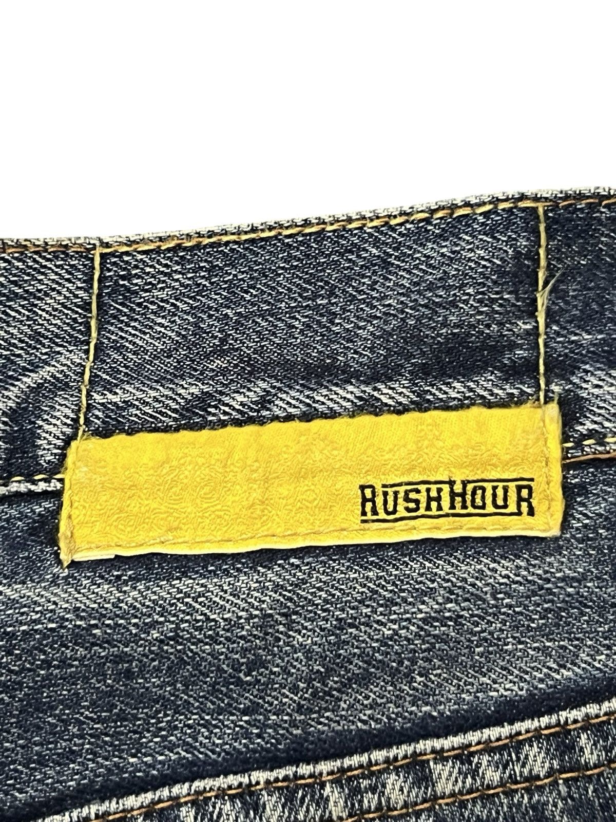 Japanese Brand RUSH HOUR RH-0007 Japanese Selvedge Denim | Heavy Vintage Size US 32 / EU 48 - 13 Thumbnail