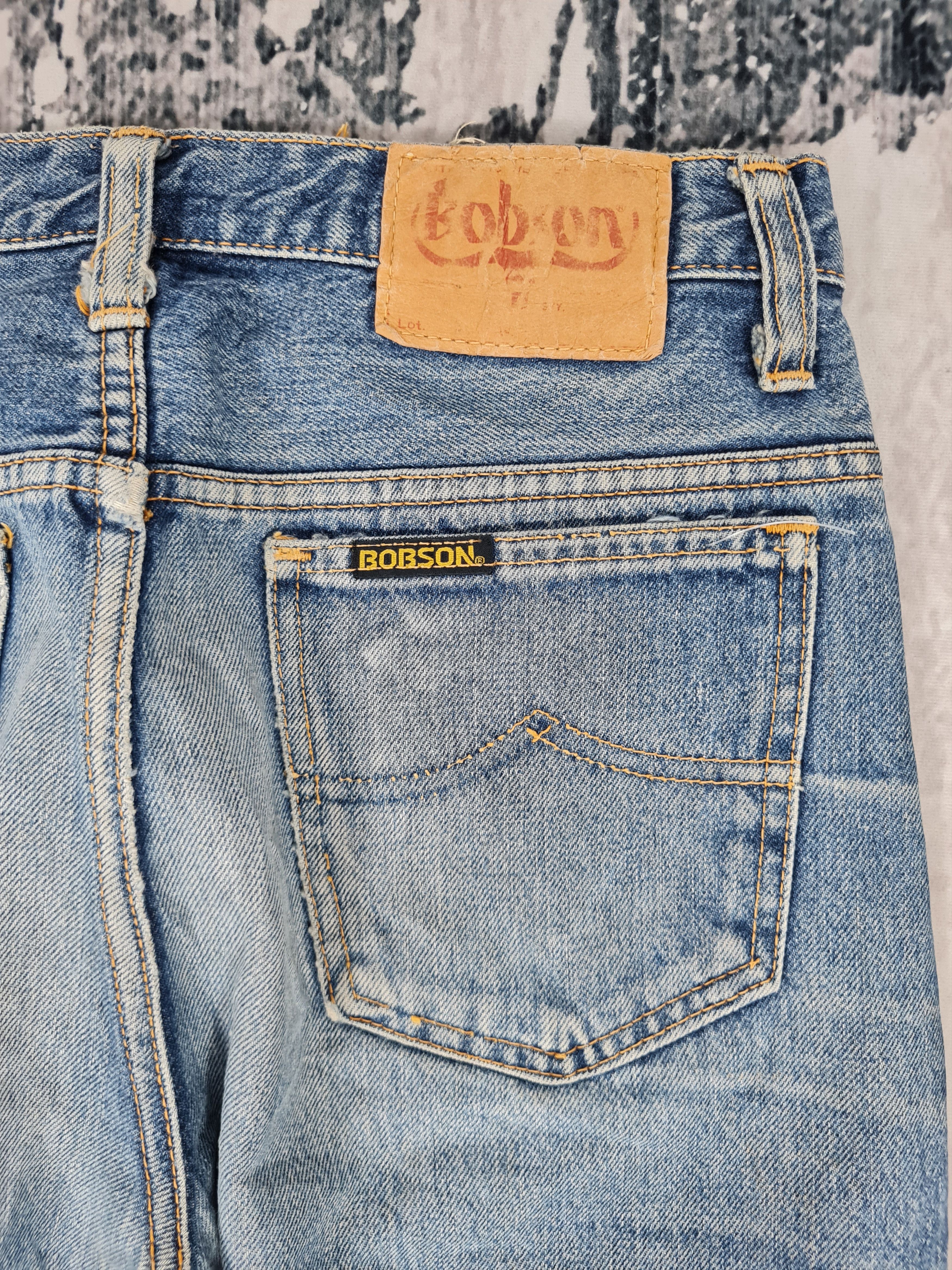 Japanese Brand Vtg BOBSON Cropped Jeans Faded Size 31x28 Jeans JB0131 Size US 31 - 8 Thumbnail