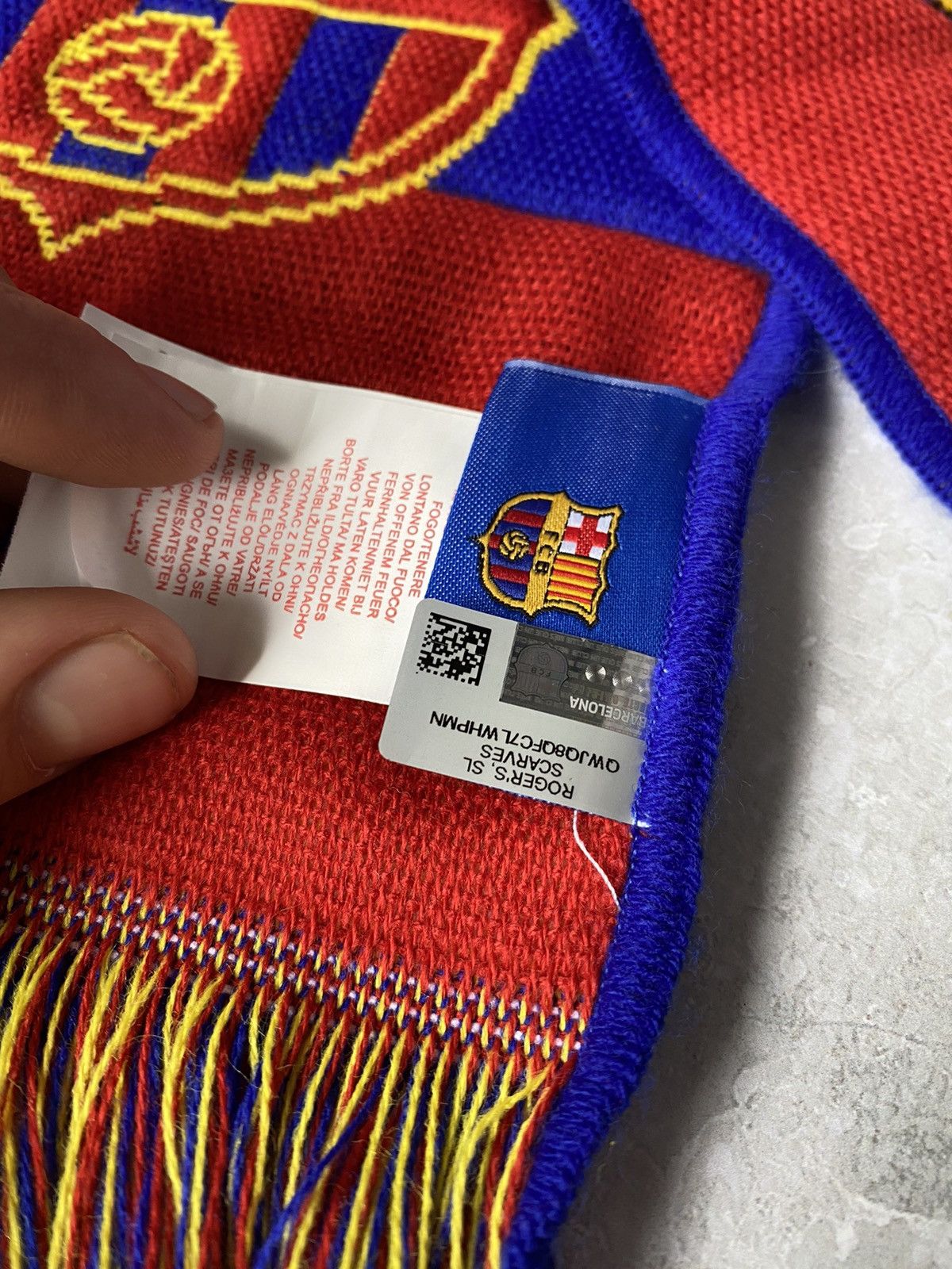 Vintage FC Barcelona Força Barça Scarf - Authentic Fan Gear Size ONE SIZE - 2 Thumbnail