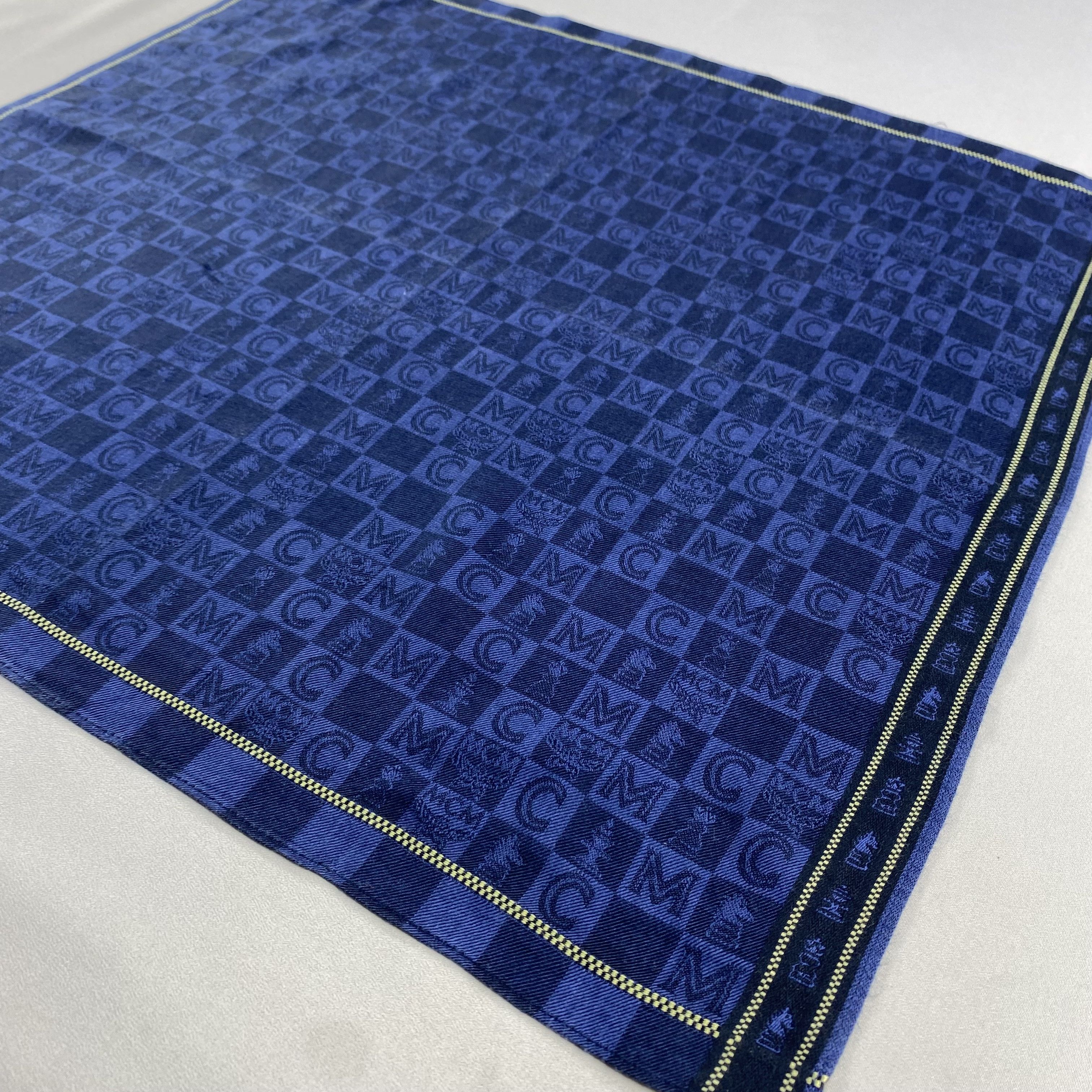MCM × Vintage MCM Neckerchief / Bandana / Handkerchief-P1149 Size ONE SIZE - 2 Thumbnail