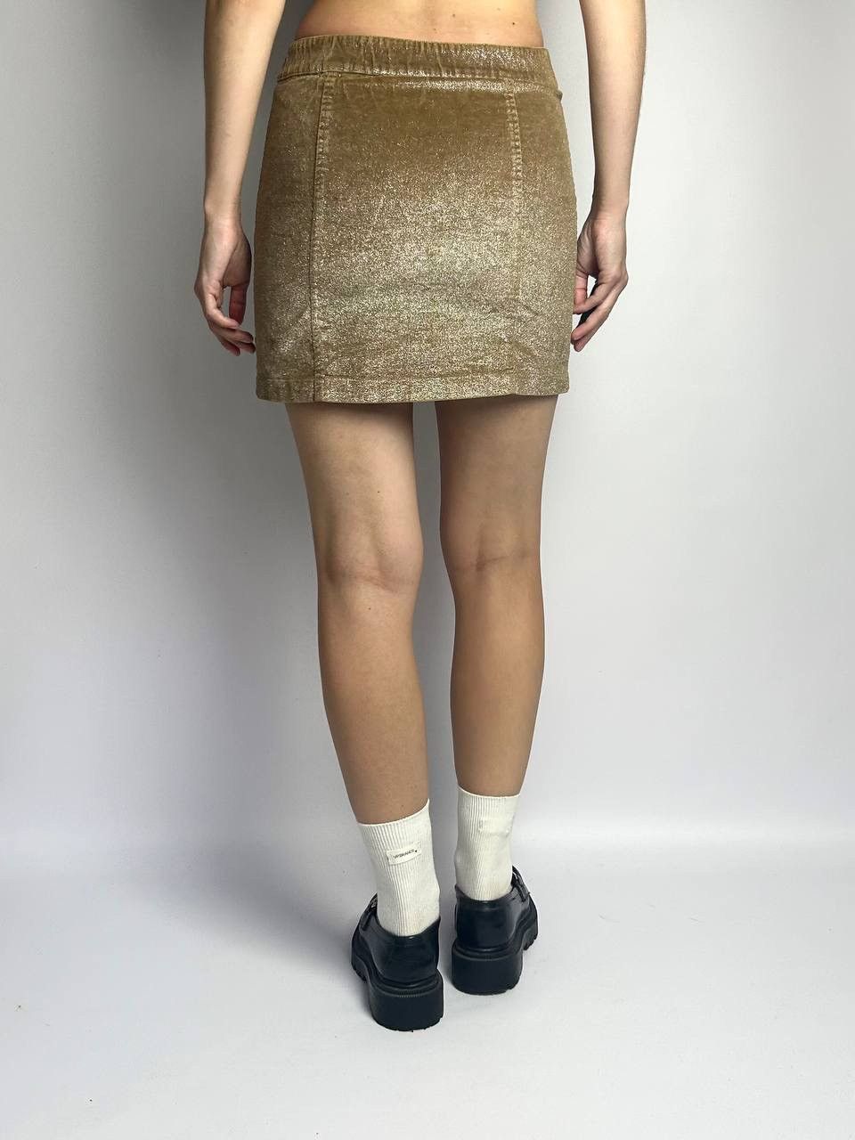 Moncler Moncler Glitter Tobaco Gonna Skirt Size 25" / US 0 / IT 36 - 3 Thumbnail
