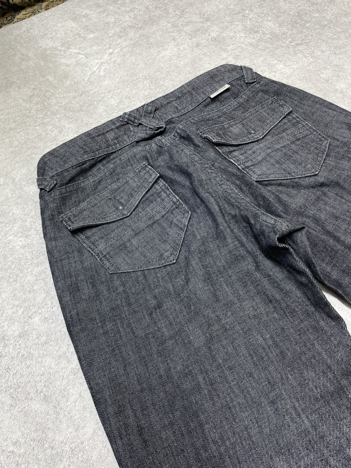 If Six Was Nine × Japanese Brand × Le Grande Bleu (L.G.B.) Obsidian Flare Denim — LGB × Ifsixwasnine Hybrid Size US 33 - 15 Thumbnail