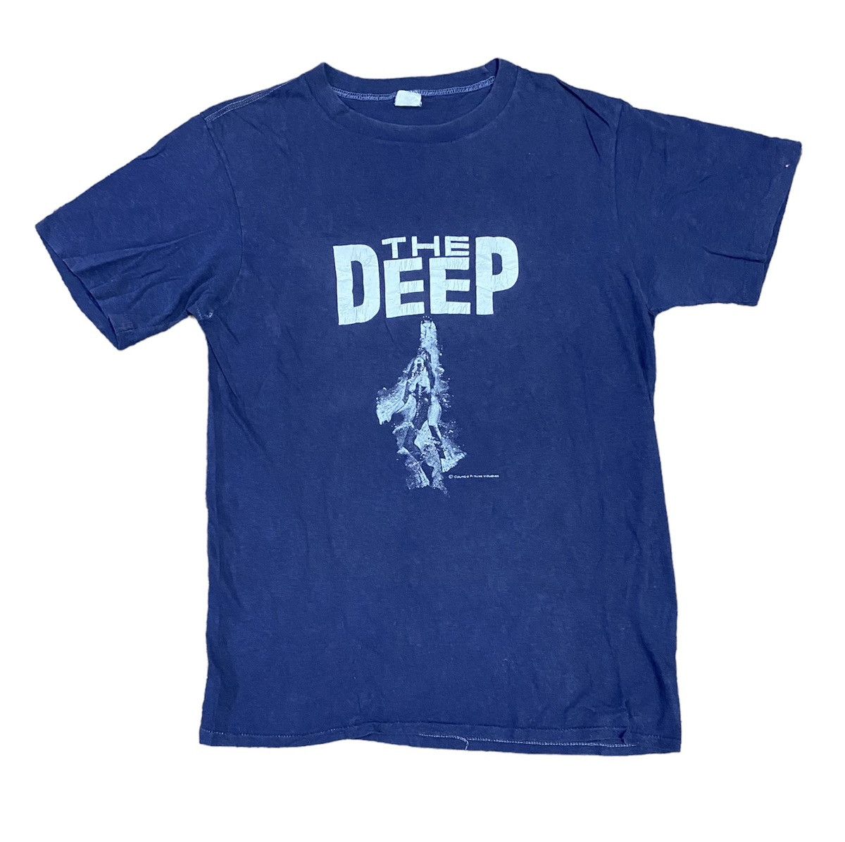 Original Vintage 1977 Movie The Deep Promo Tee