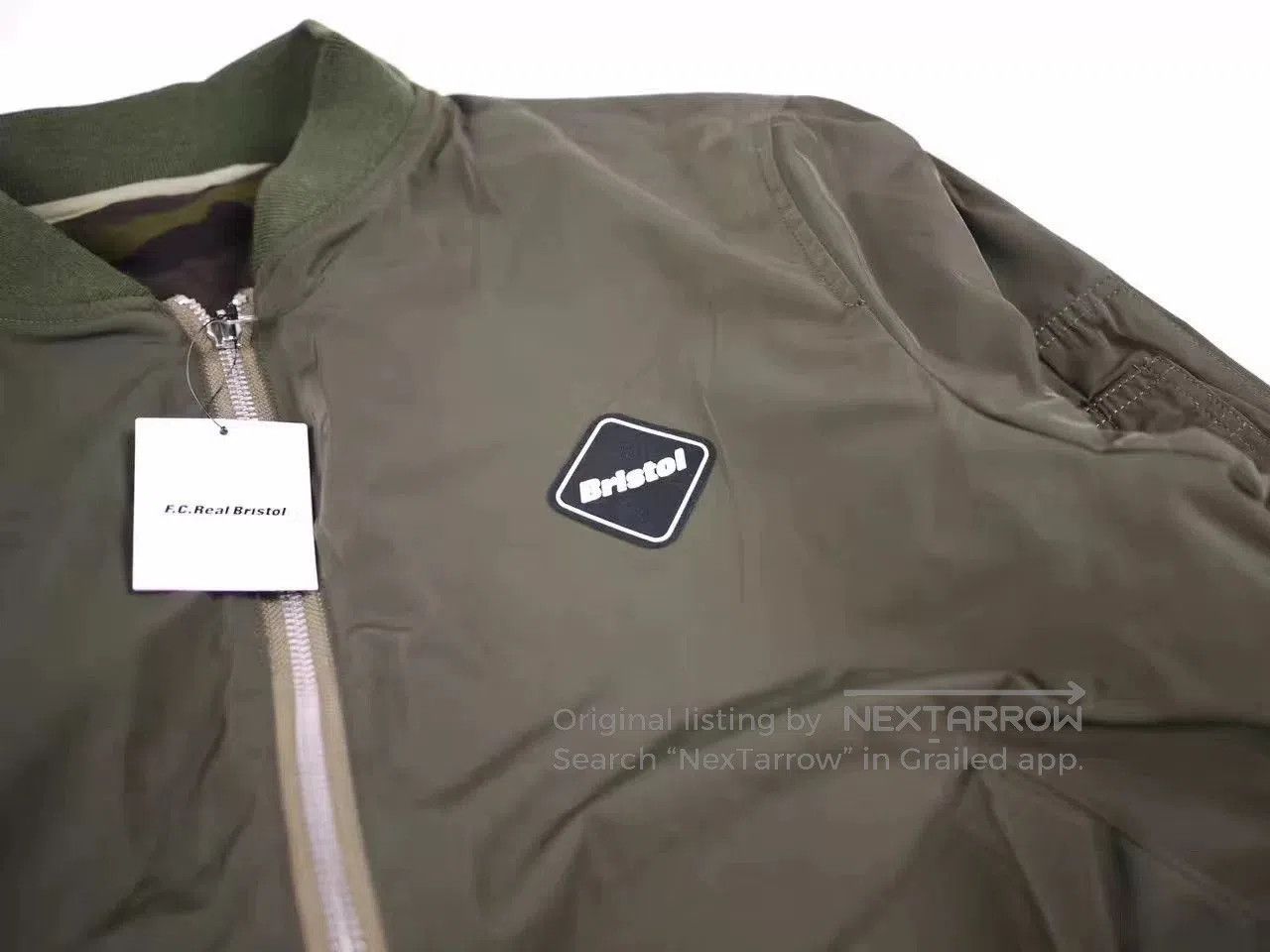 F.C.R.B FCRB MA1 Reversible Flight Jacket. Size US S / EU 44-46 / 1 - 5 Thumbnail