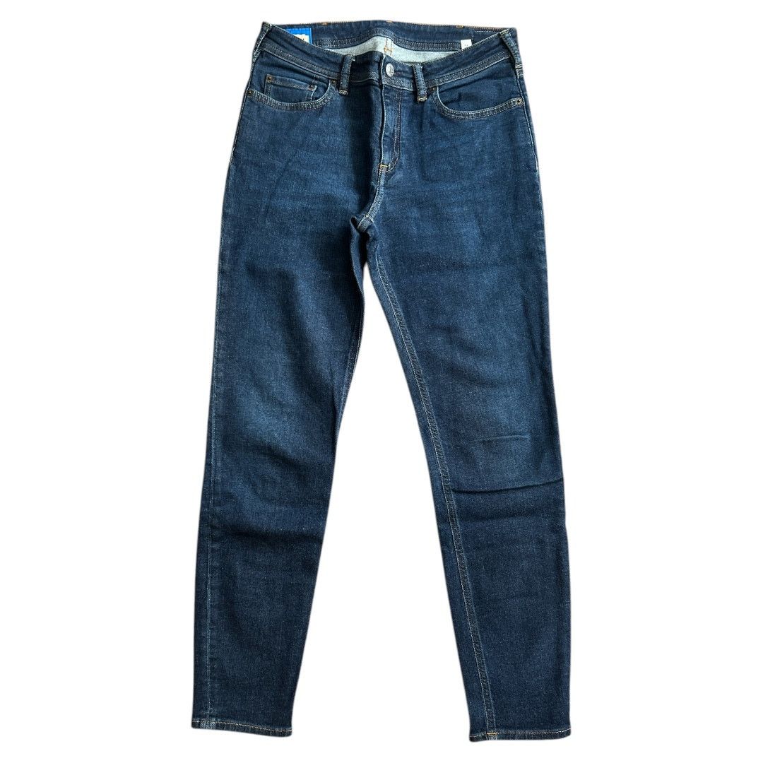 Acne Studios ACNE STUDIOS Blue Medium Wash Skinny Leg Jeans, US28 Size 28" / US 6 / IT 42 - 1 Thumbnail
