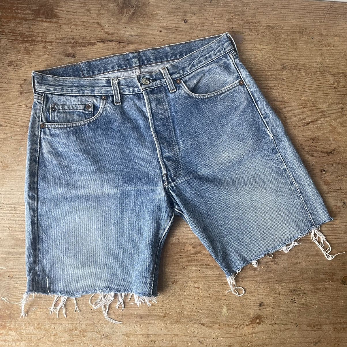 Levi's × Vintage 1980s Levi’s 501 redline selvedge Size US 36 / EU 52 - 2 Thumbnail