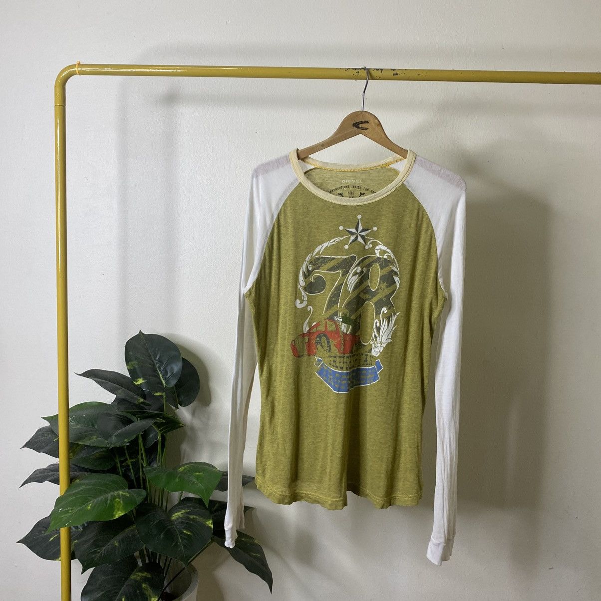 Diesel Y2K Diesel LS T Shirt Size US M / EU 48-50 / 2 - 1 Thumbnail