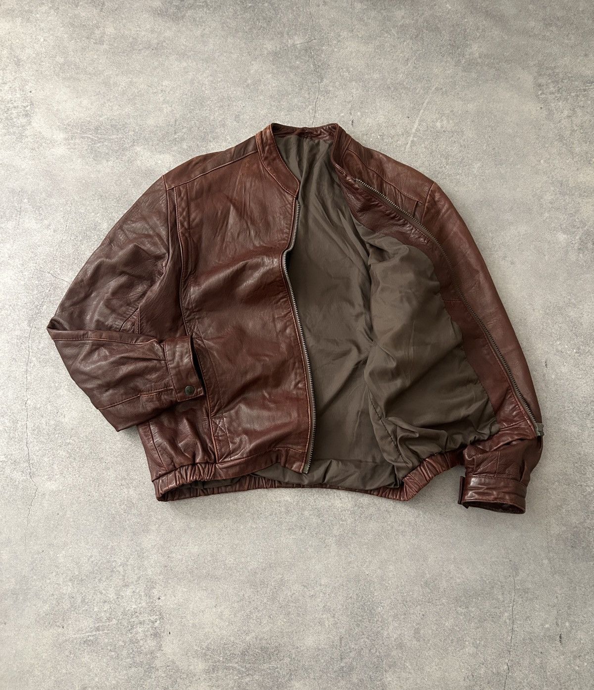 Genuine Leather Vintage Genuine Leather ref jacket mens fit 💸 Size US M / EU 48-50 / 2 - 2 Thumbnail