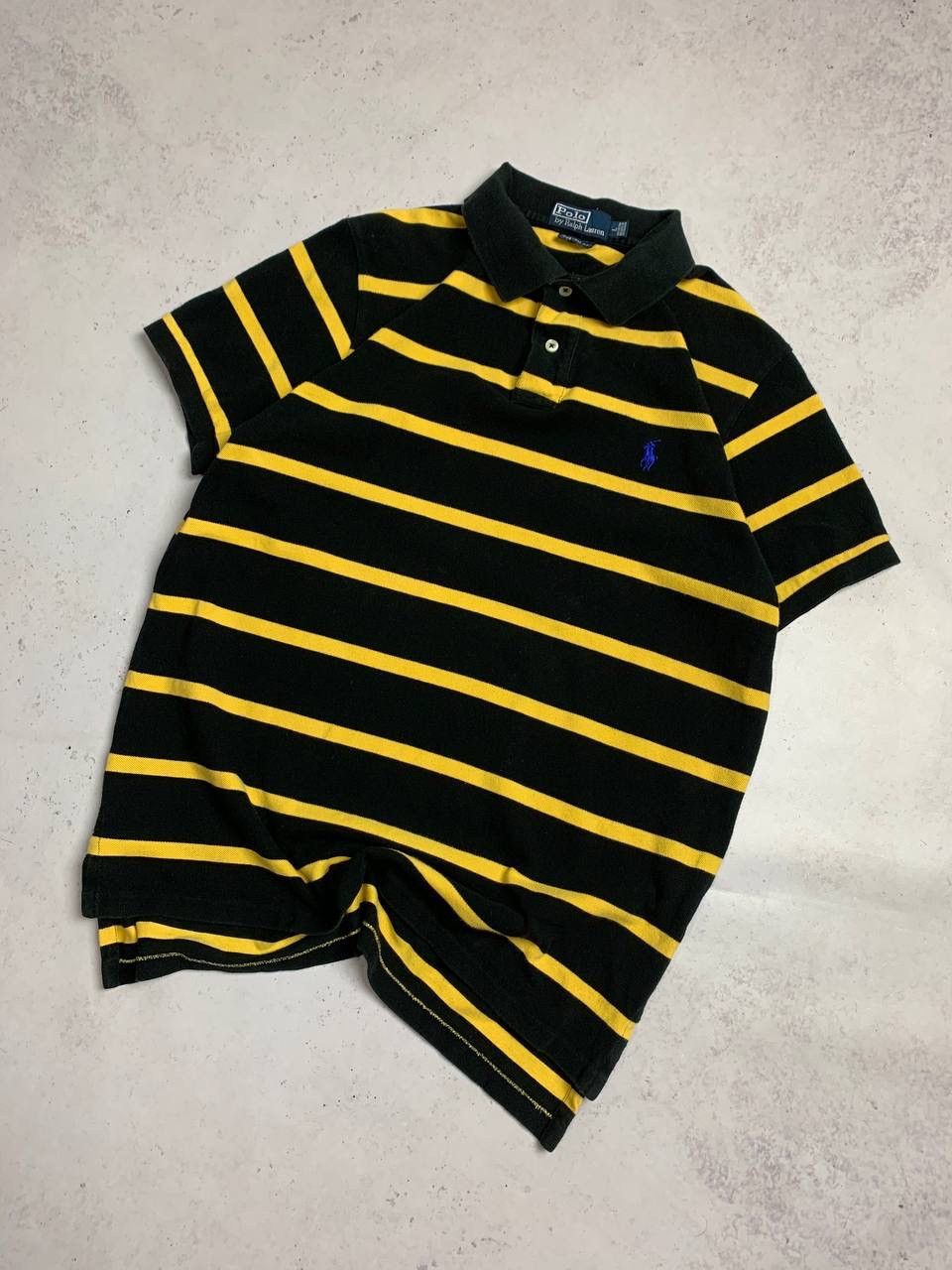 Polo Ralph Lauren × Vintage Vintage Polo Ralph Lauren Striped Polo Shirt L Size US L / EU 52-54 / 3 - 5 Thumbnail