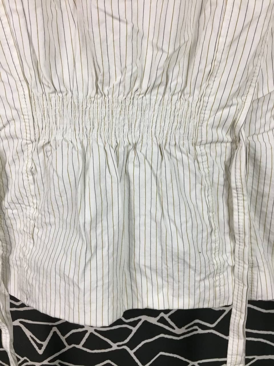 Hugo Boss Hugo Boss Women's Pinstripe Utility Blazer Summer Jacket Size S / US 4 / IT 40 - 10 Thumbnail