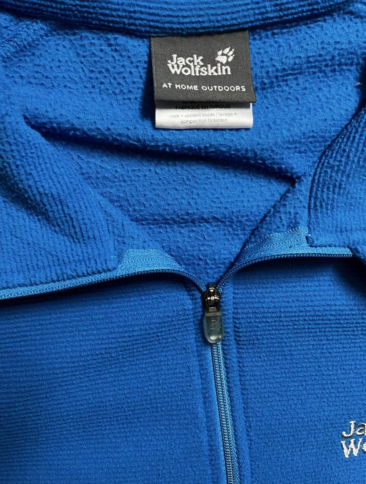 Jack Wolfskin Jack Wolfskin 1/4 Zip Fleece Pullover Blue XXl Size US XXL / EU 58 / 5 - 3 Thumbnail