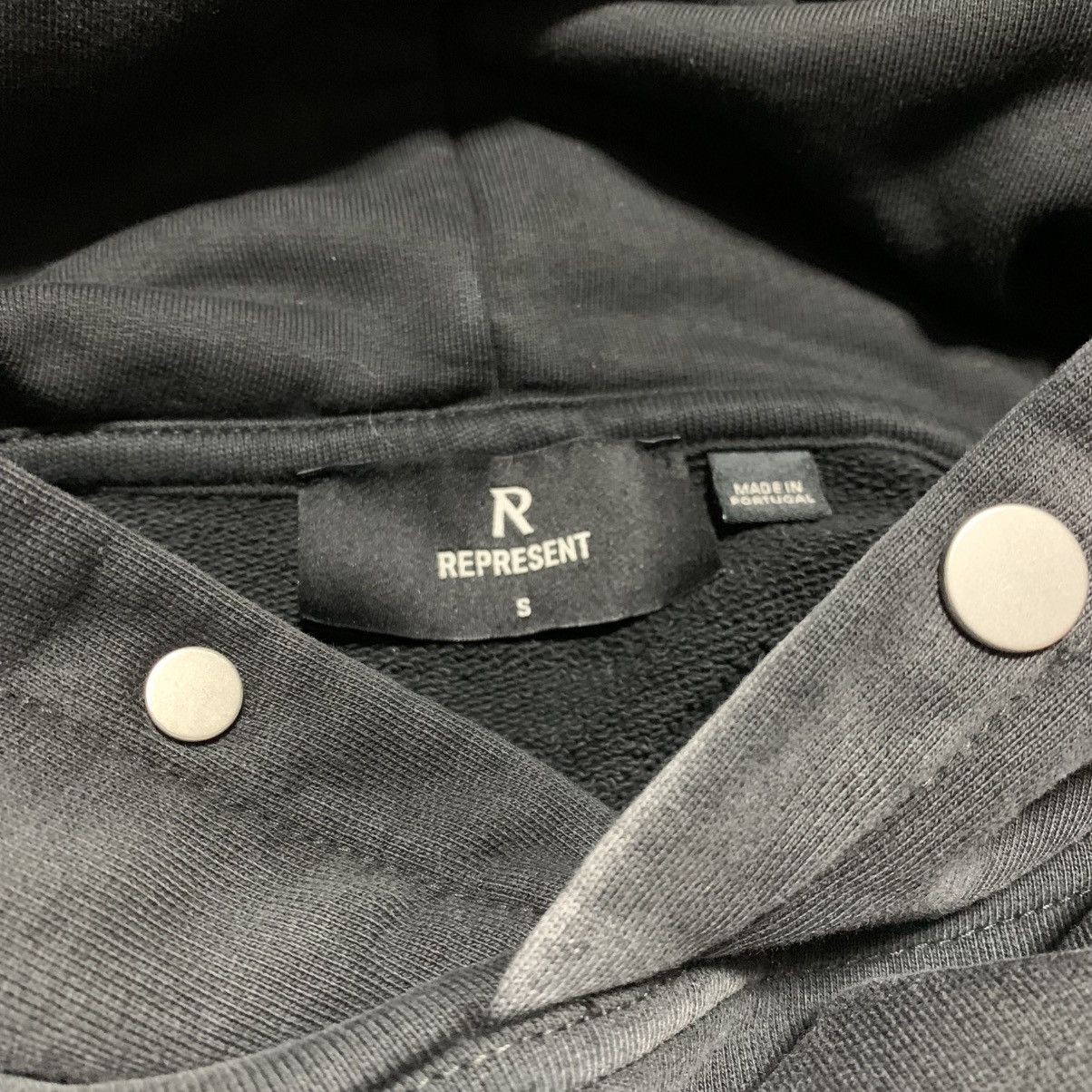 Represent Clo. Represent Small World Championship Stained Black Hoodie Size US S / EU 44-46 / 1 - 6 Thumbnail
