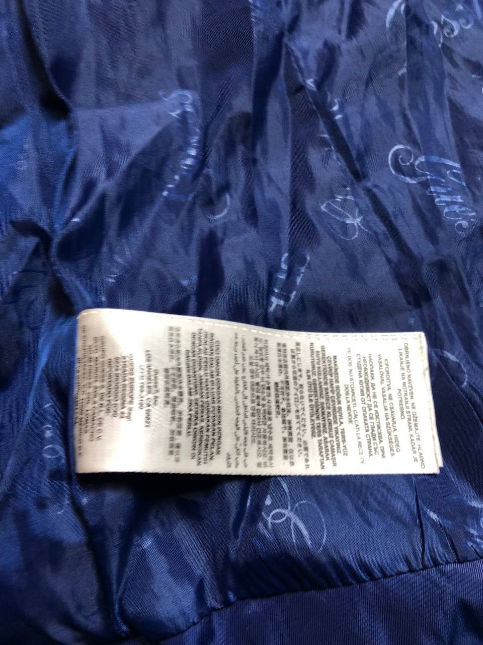 Guess VINTAGE GUESS Blue Hooded Puffer Jacket Size M / US 6-8 / IT 42-44 - 3 Thumbnail