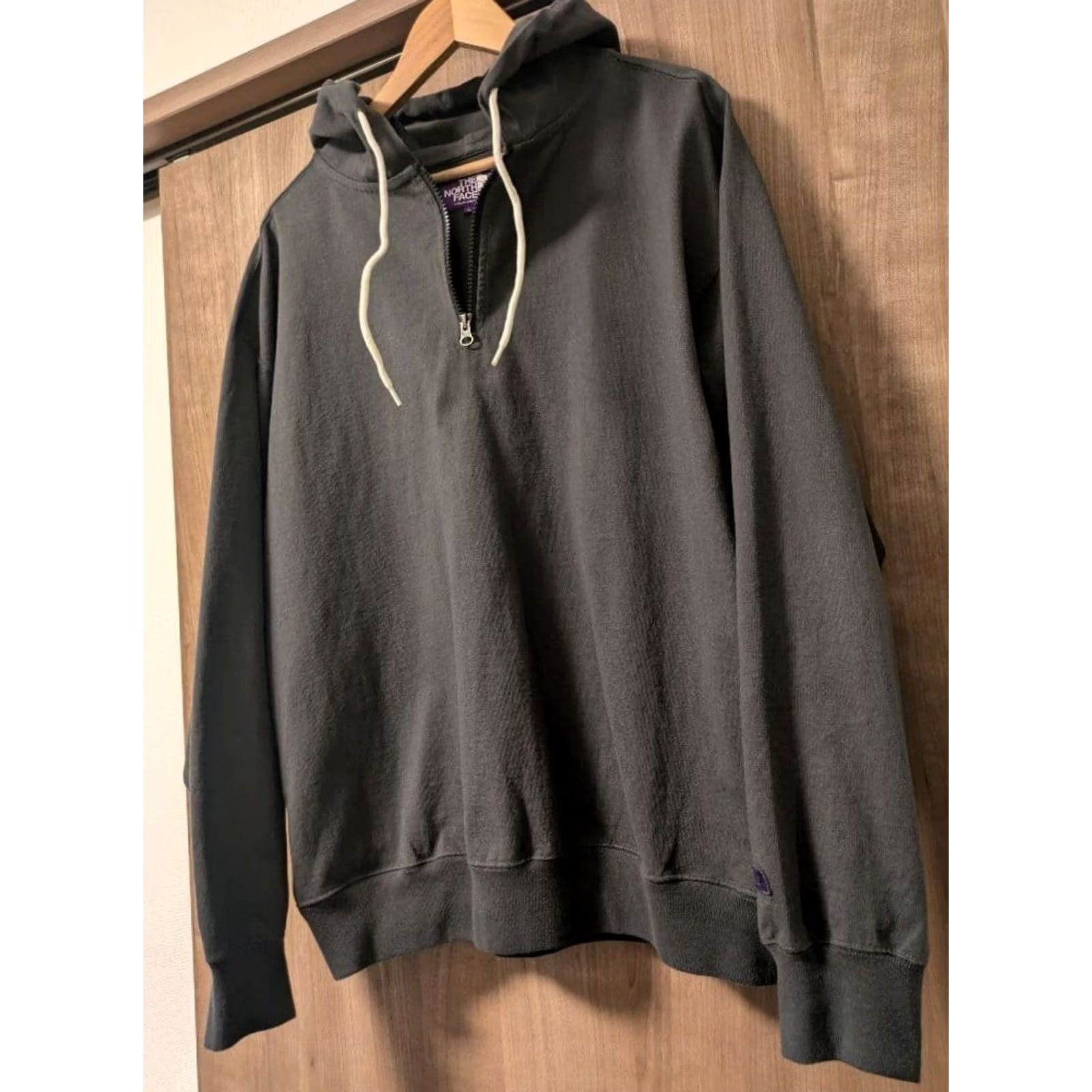 The North Face Purple Label THE NORTH FACE PURPLE LABEL Hooded Parka Field Jersey 9.5oz Xotton Size L Gray Size US L / EU 52-54 / 3 - 5 Thumbnail