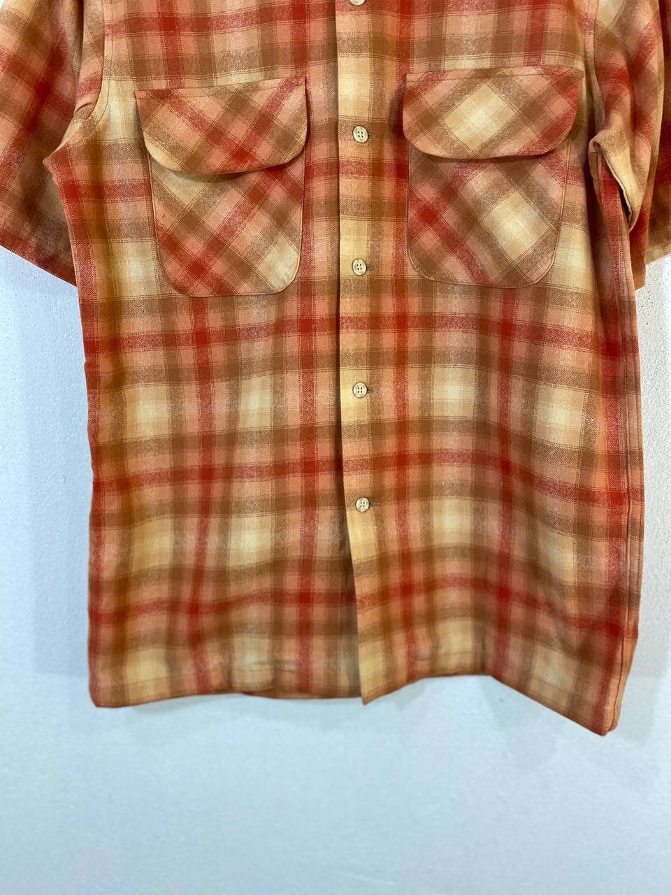 Pendleton vintage pendleton wool shadow plaid shirt nice design Size US M / EU 48-50 / 2 - 3 Thumbnail