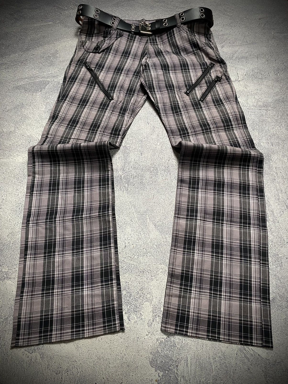 semanticdesign 🇯🇵 Semantic Design Tartan Bondage Pants Size US 30 / EU 46 - 2 Thumbnail