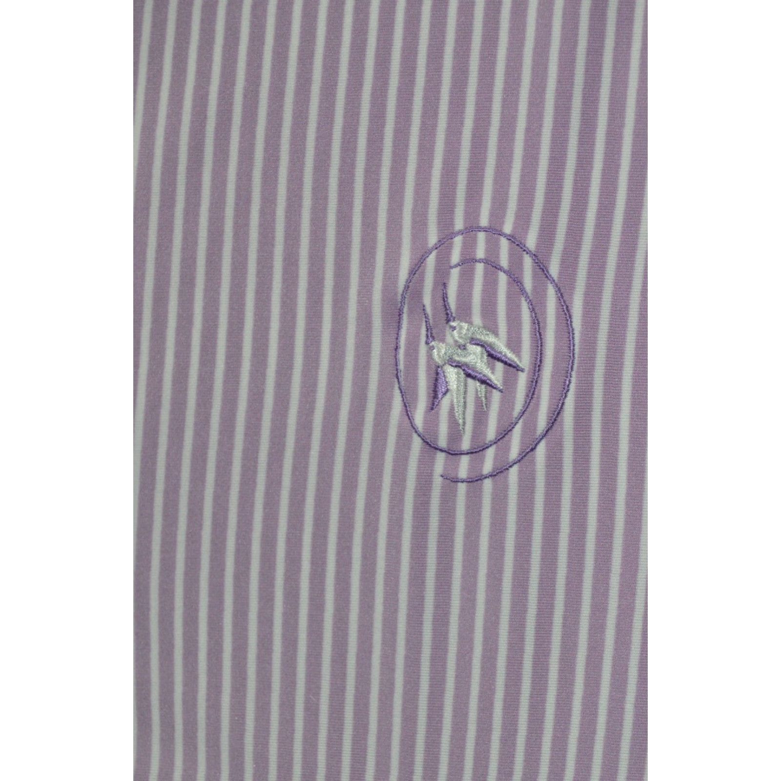 RLX Ralph Lauren RLX Ralph Lauren Polo Shirt Mens XL Lavender Striped Polo Casual Shirt Size US XL / EU 56 / 4 - 4 Thumbnail
