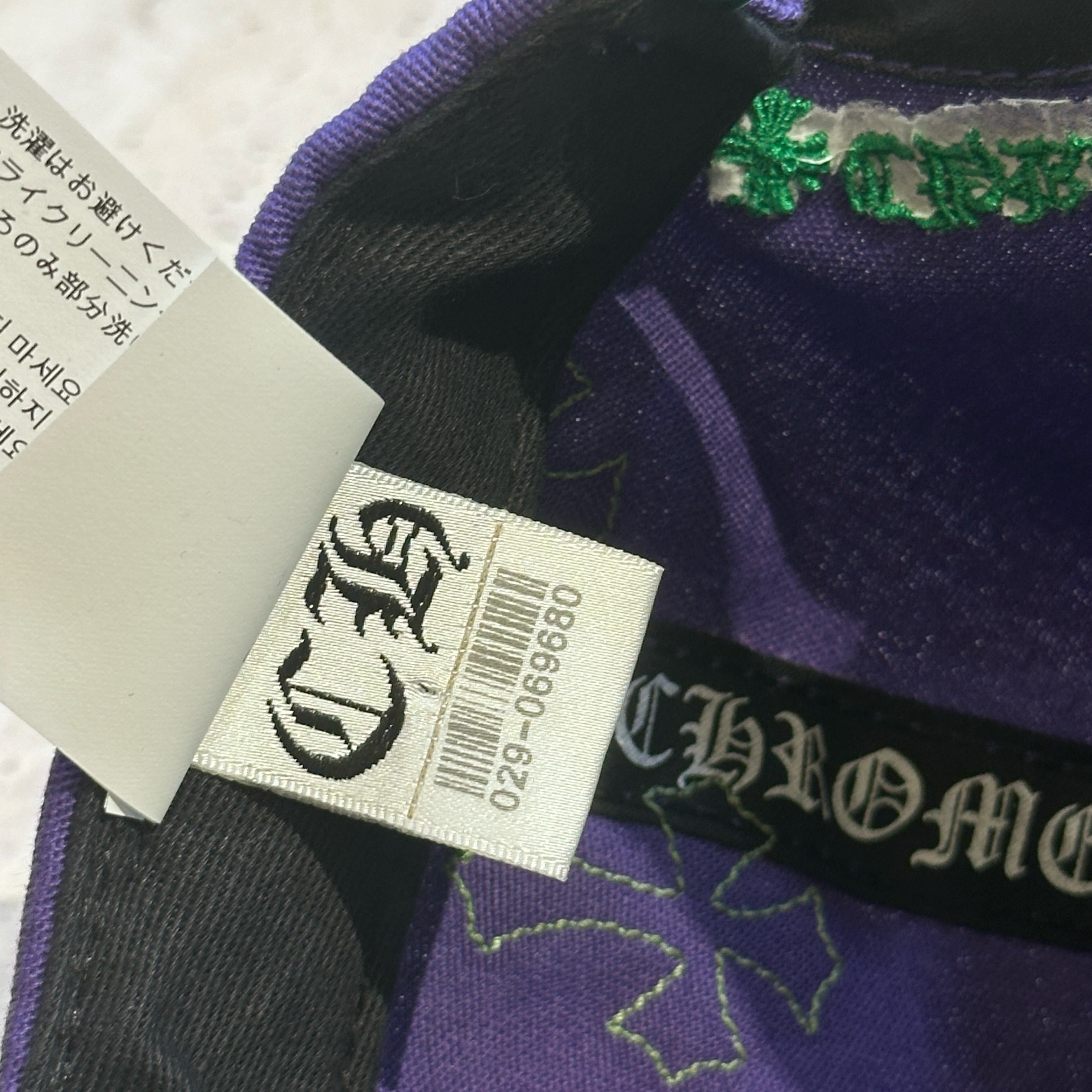 Chrome Hearts Chrome Hearts Baseball Cap Cotton x Polyester purple Size ONE SIZE - 9 Thumbnail