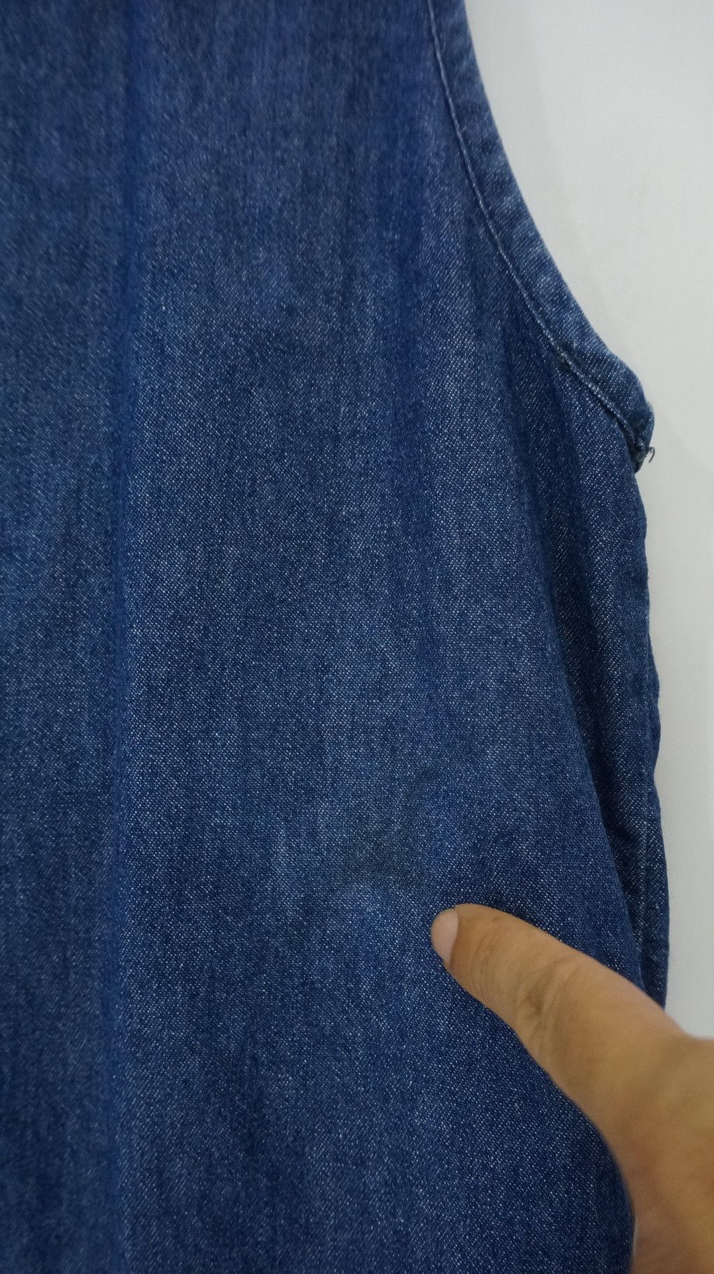Japanese Brand NEPUCA Japan Light Denim Vest Size US S / EU 44-46 / 1 - 5 Thumbnail