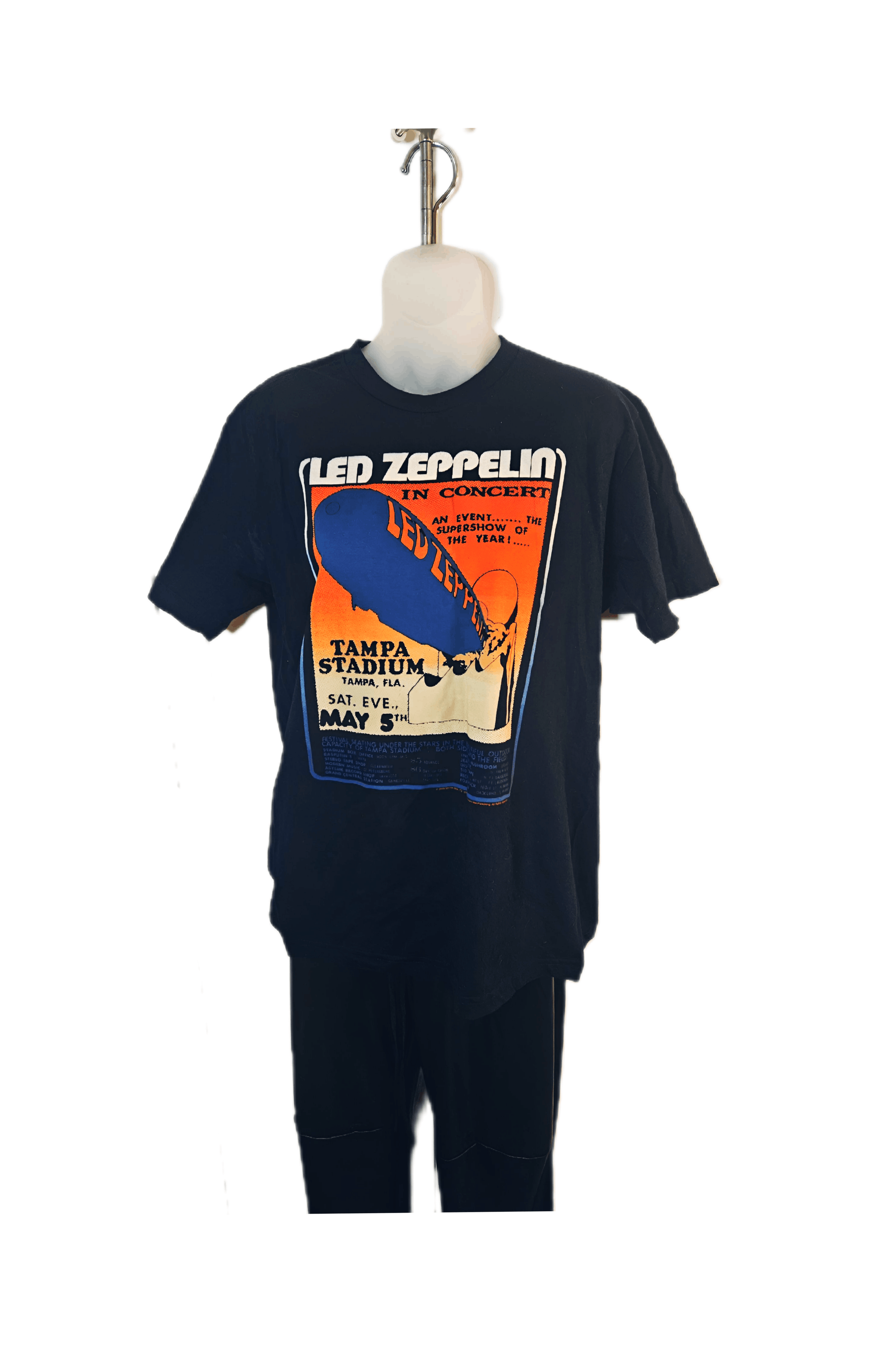 Other Vintage Led Zeppelin Concert Tee – Never Worn Size US M / EU 48-50 / 2 - 2 Thumbnail