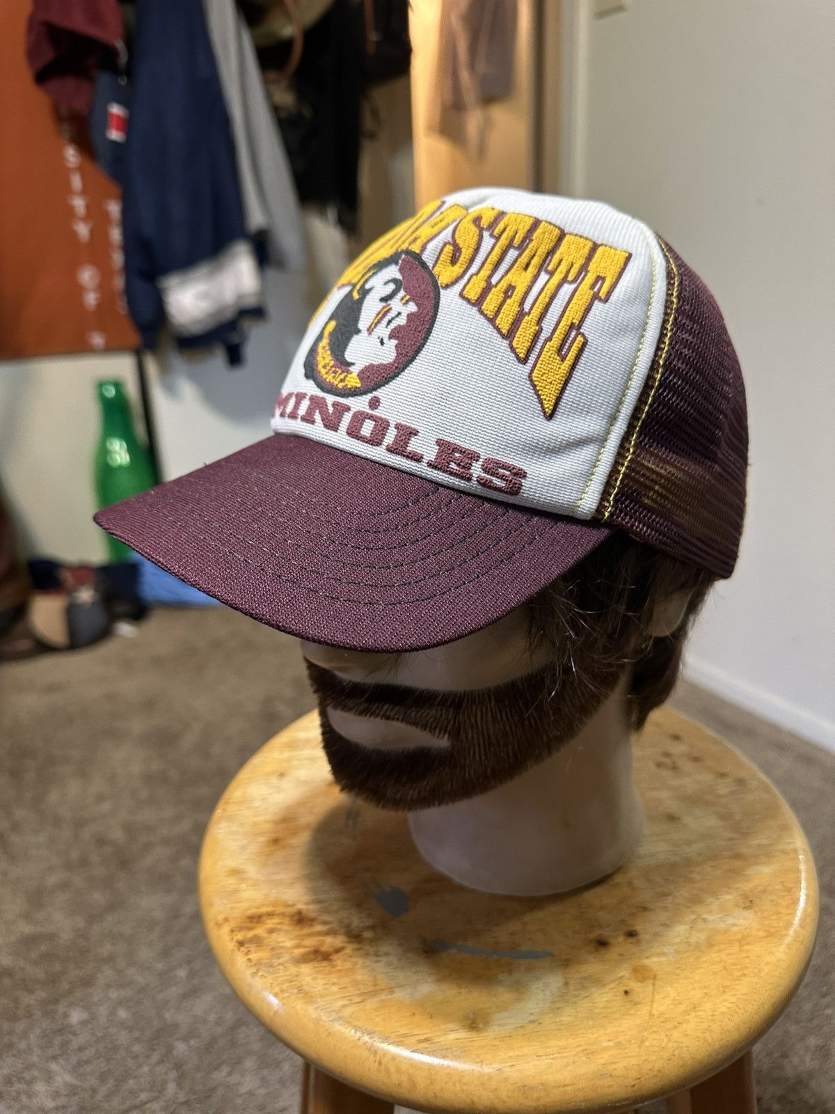 NCAA Vintage NCAA Florida State Seminoles “trucker” hat 80s Size ONE SIZE - 6 Thumbnail