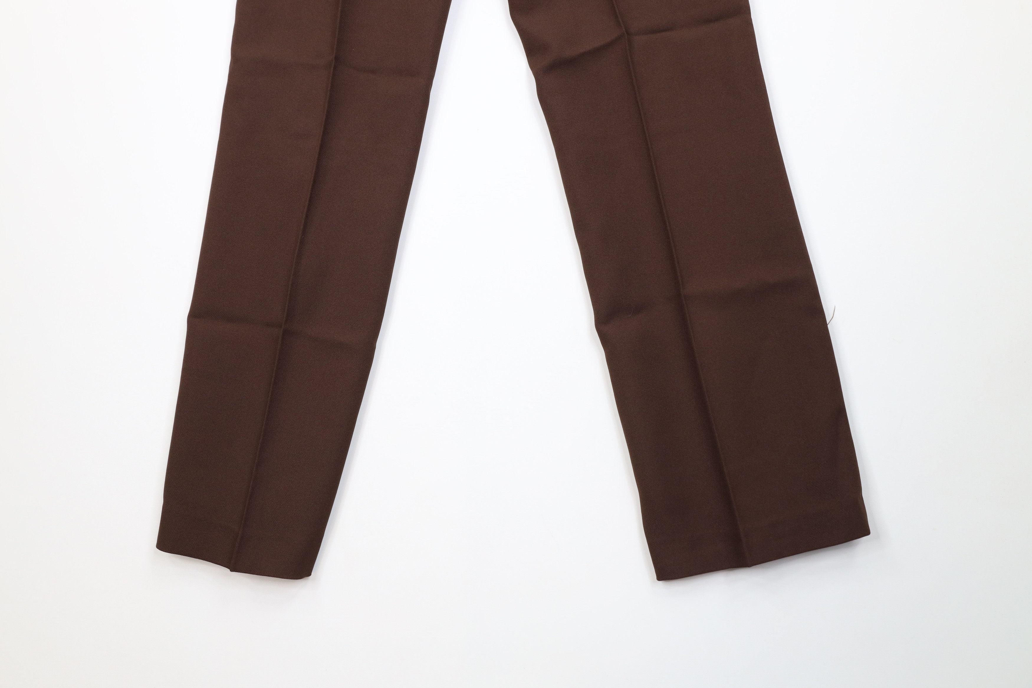 Vintage Deadstock Vintage 70s Streetwear Wide Leg Chino Pants Brown Size US 30 / EU 46 - 11 Thumbnail