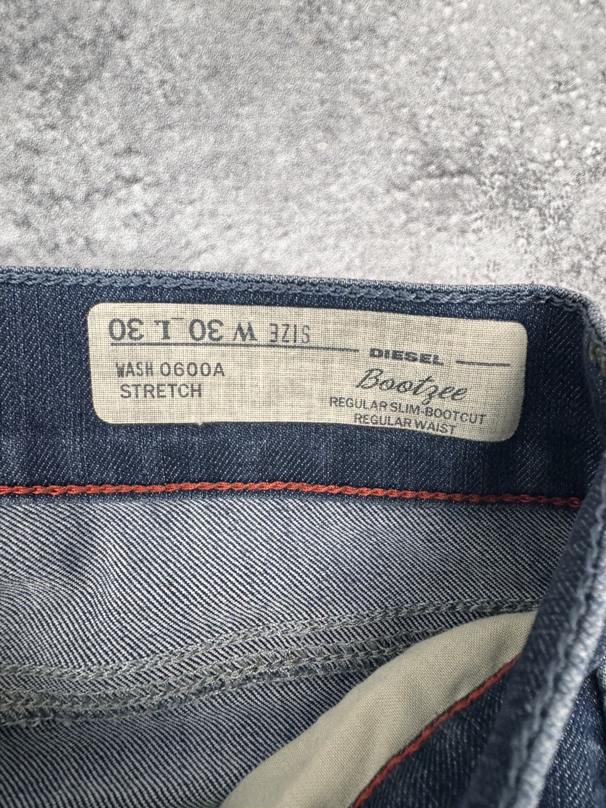 Diesel Diesel Men Jeans Blue Straight Fit Size 30 Size US 30 / EU 46 - 9 Thumbnail