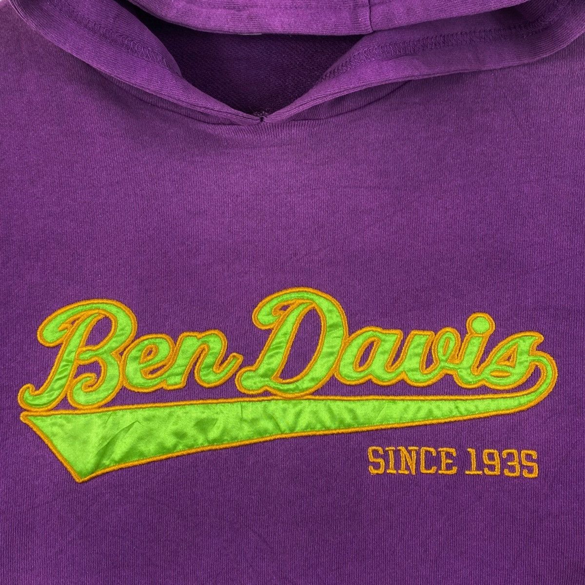 Ben Davis BEN DAVIS Since 1935 Embroidered Logo Purple Hooded Size US S / EU 44-46 / 1 - 3 Thumbnail